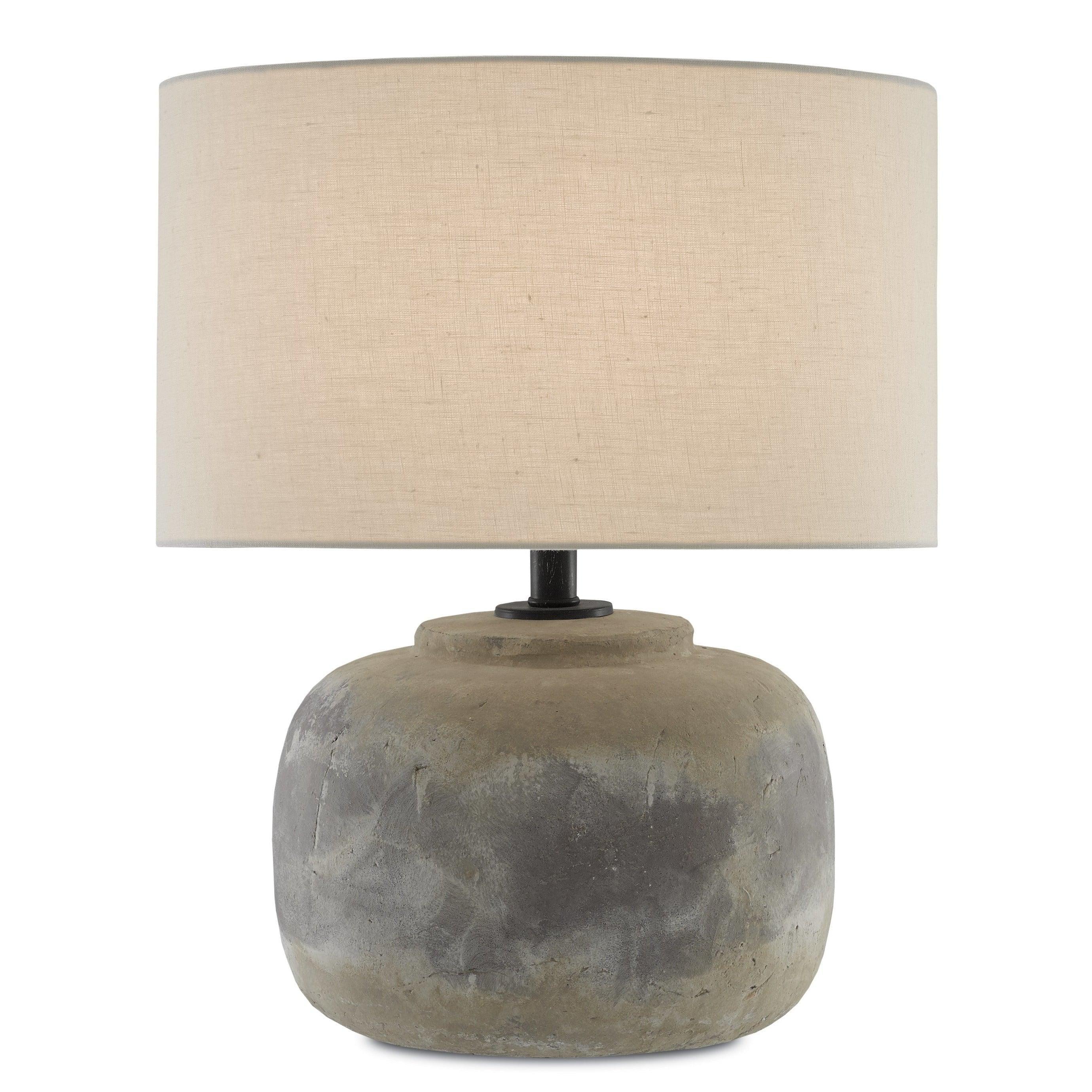 Currey and Company - Beton Table Lamp - 6000-0272 | Montreal Lighting & Hardware