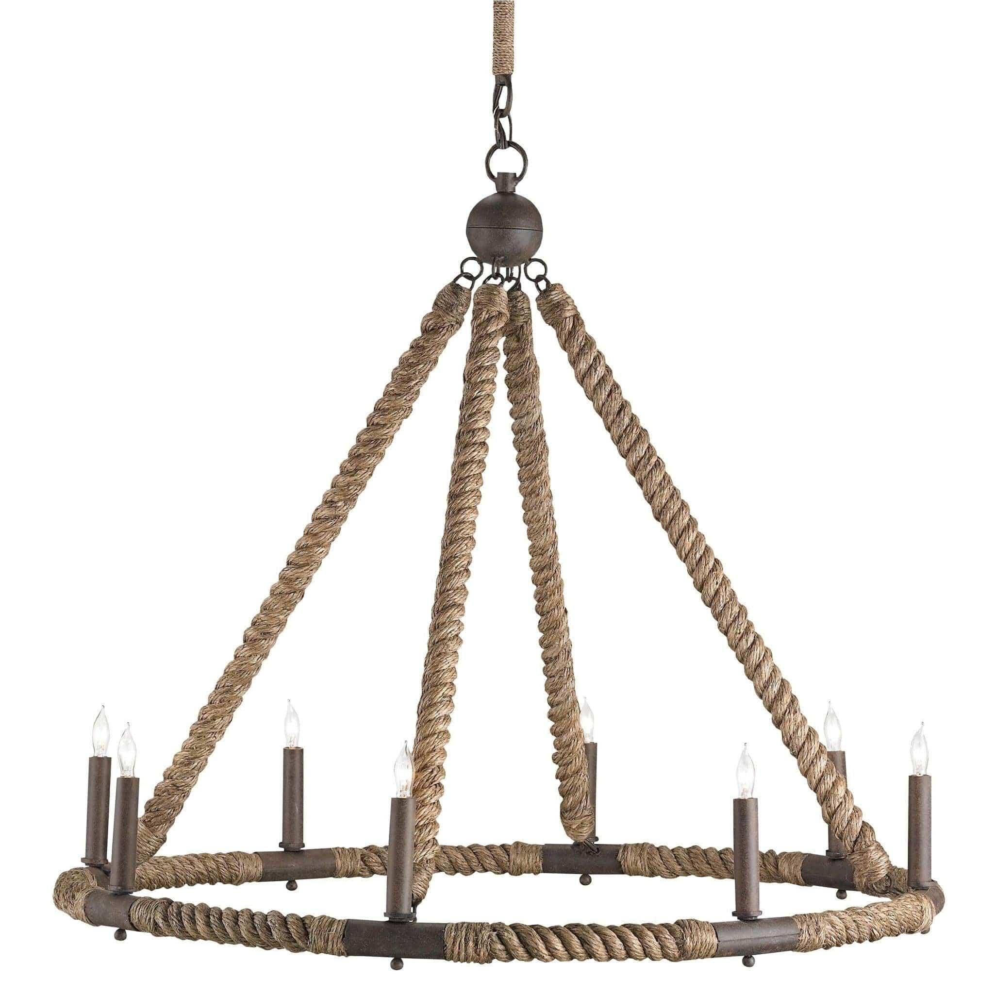 Currey and Company - Bowline Chandelier - 9536 | Montreal Lighting & Hardware
