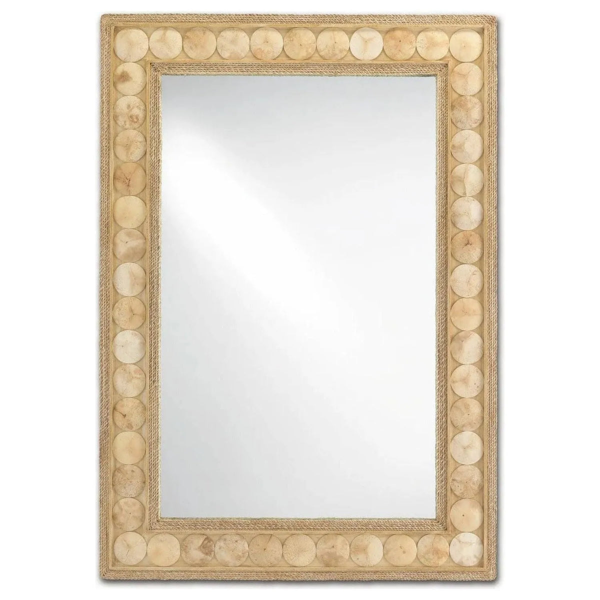 Currey and Company - Buko Rectangular Mirror - 1000-0099 | Montreal Lighting & Hardware