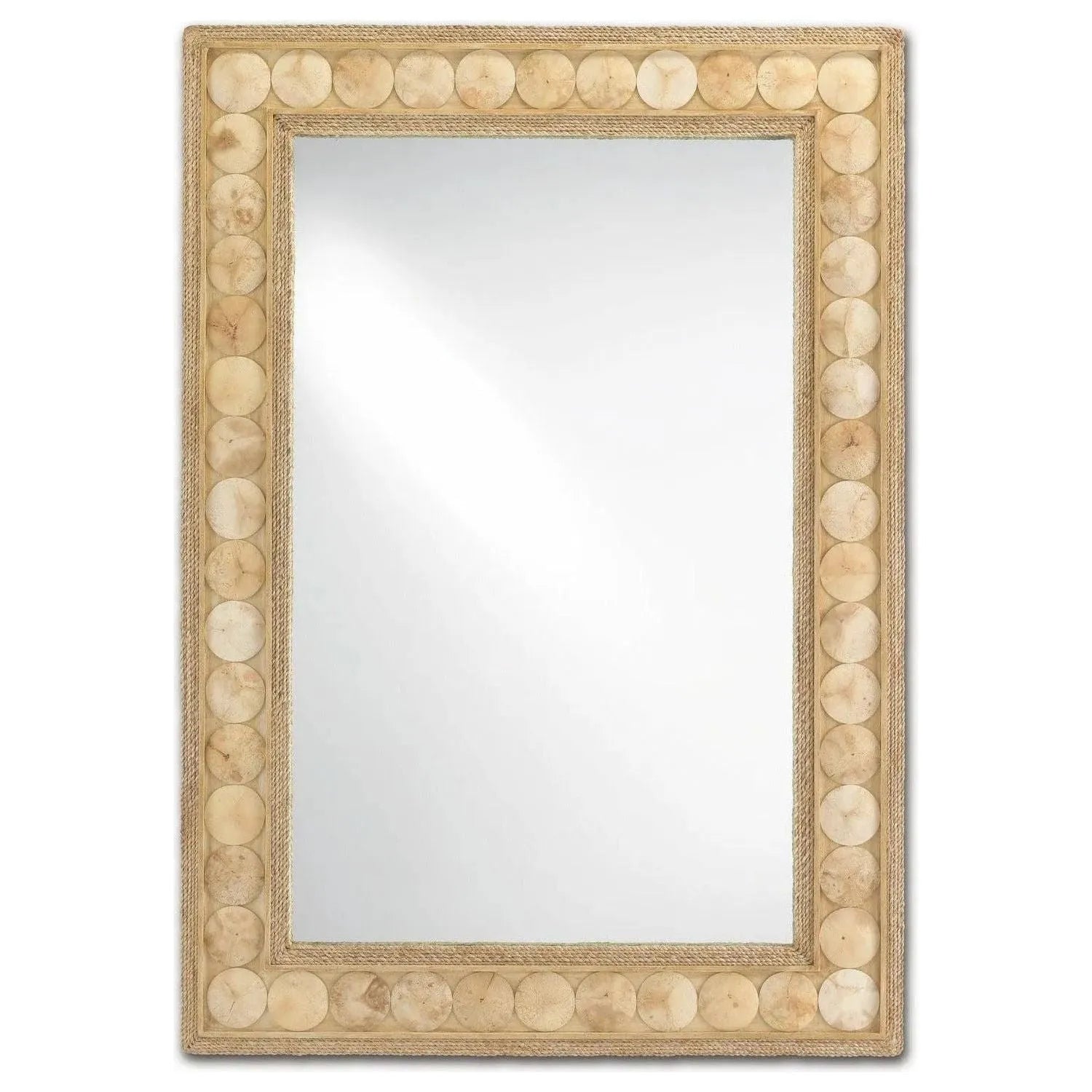 Currey and Company - Buko Rectangular Mirror - 1000-0099 | Montreal Lighting & Hardware