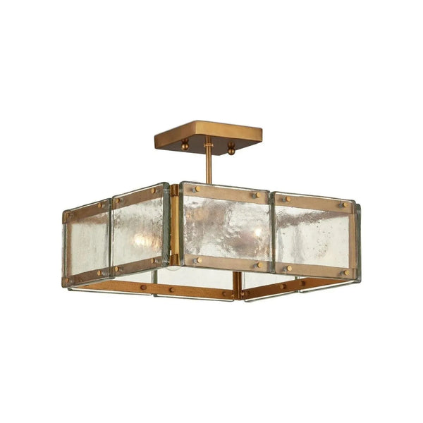 Countervail Square Semi-Flush Mount