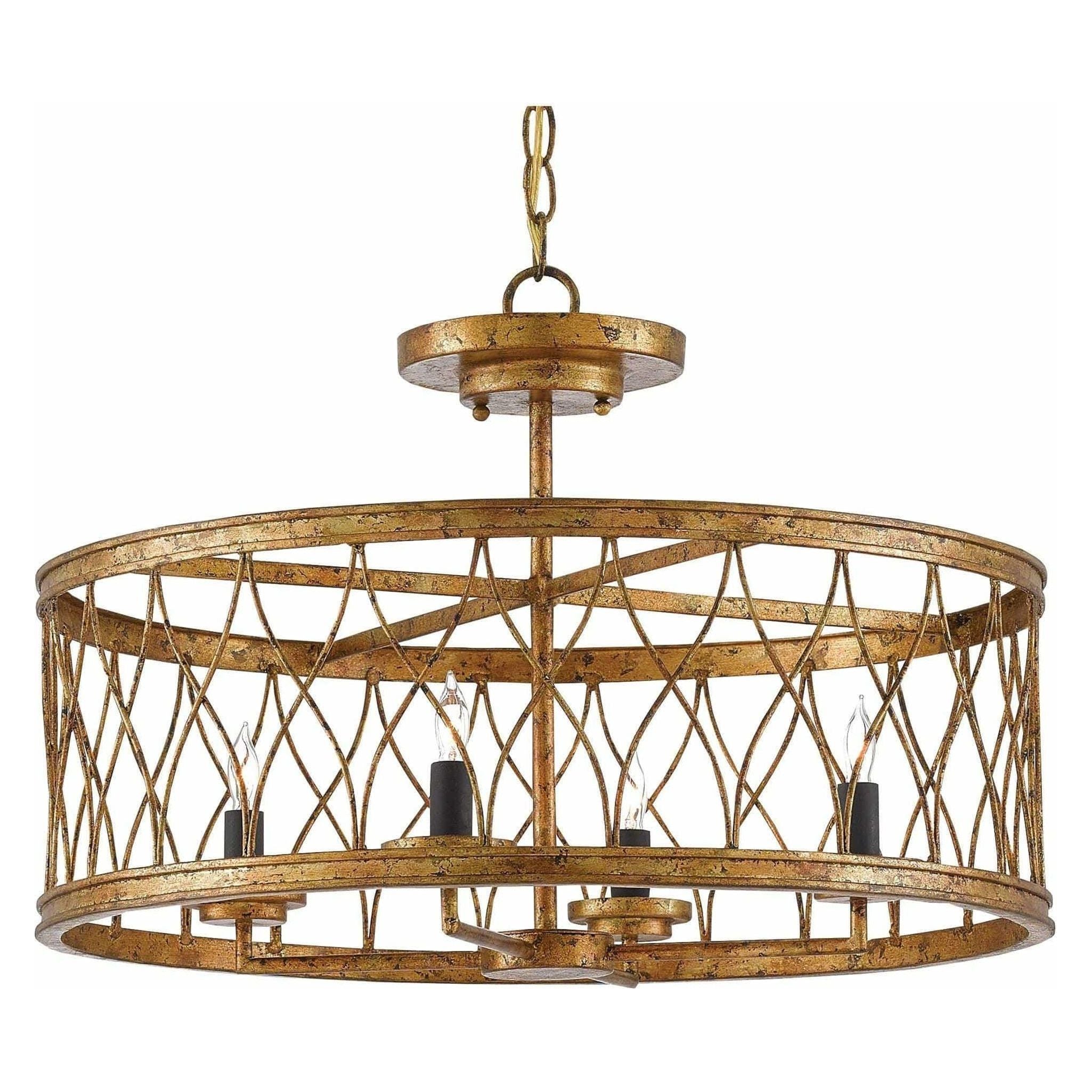 Currey and Company - Crisscross Pendant - 9000-0050 | Montreal Lighting & Hardware