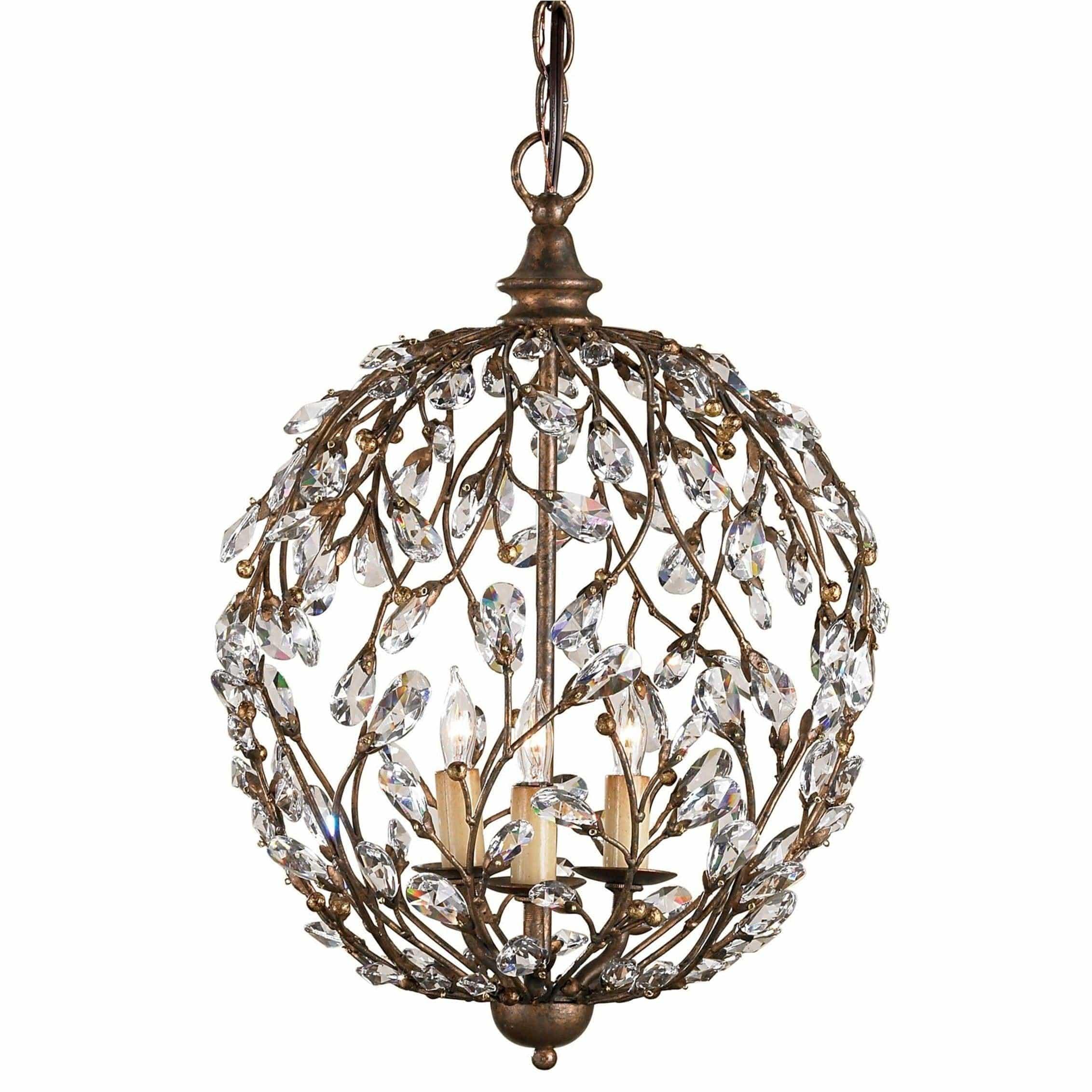 Currey and Company - Crystal Bud Chandelier - 9652 | Montreal Lighting & Hardware
