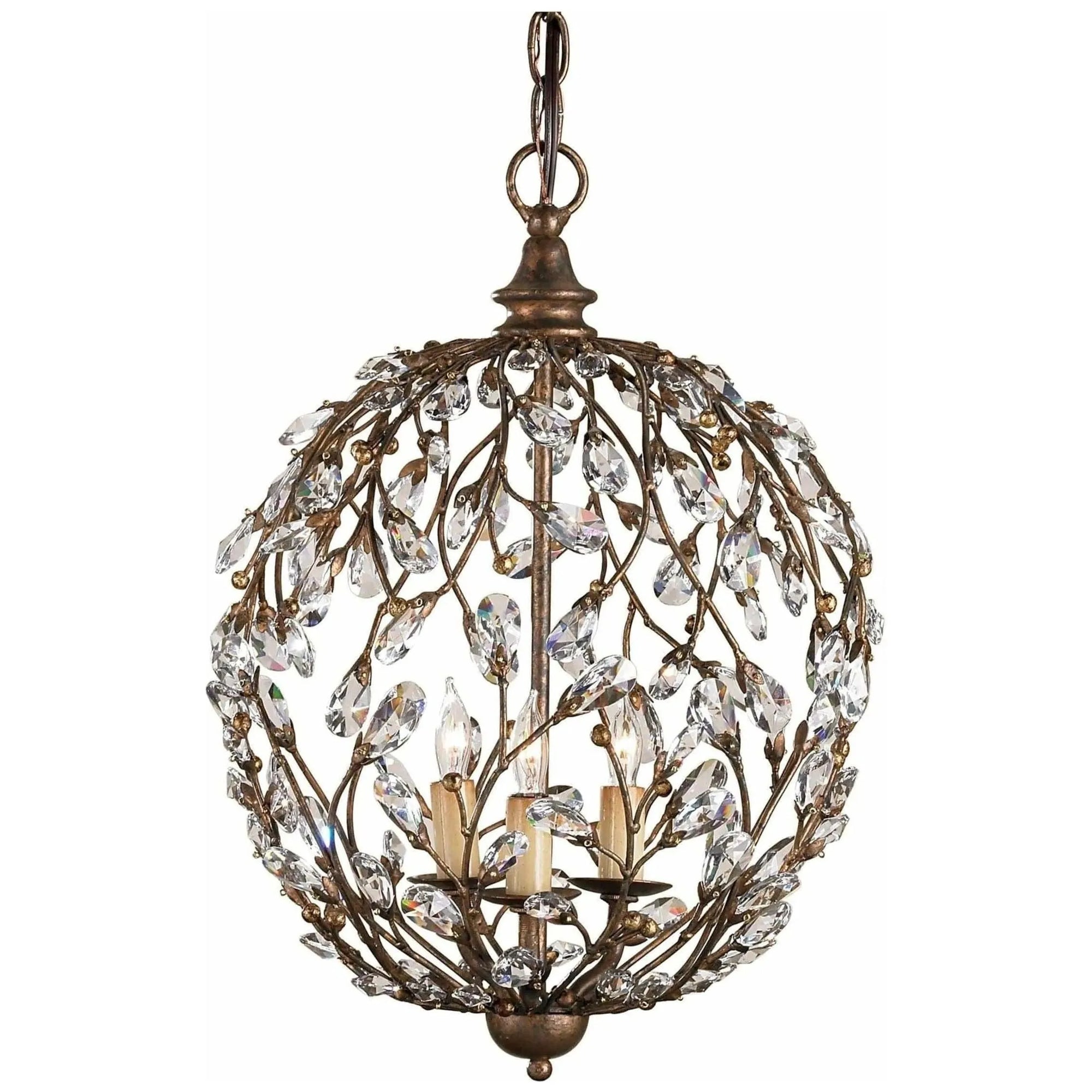 Currey and Company - Crystal Bud Chandelier - 9652 | Montreal Lighting & Hardware