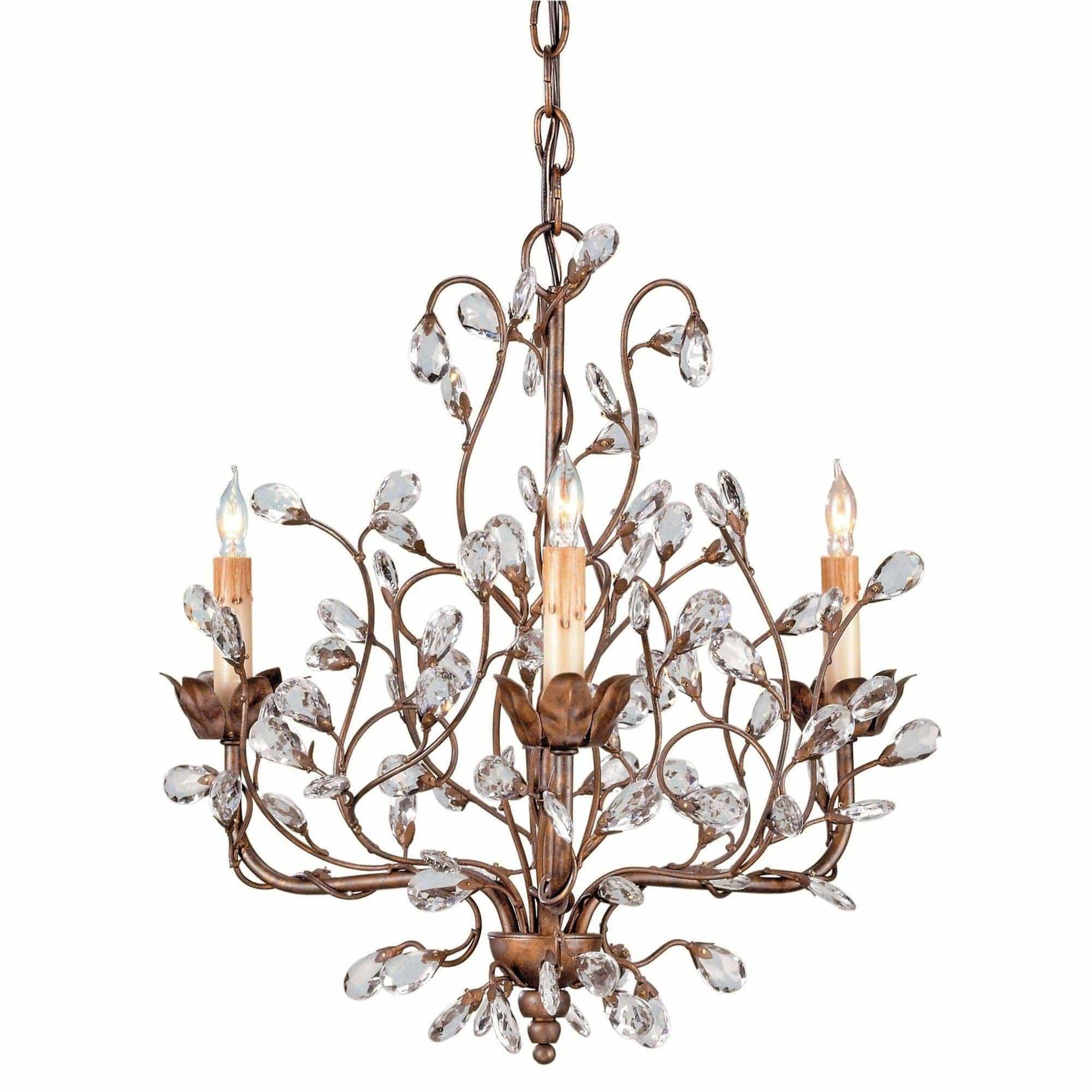 Currey and Company - Crystal Bud Chandelier - 9883 | Montreal Lighting & Hardware