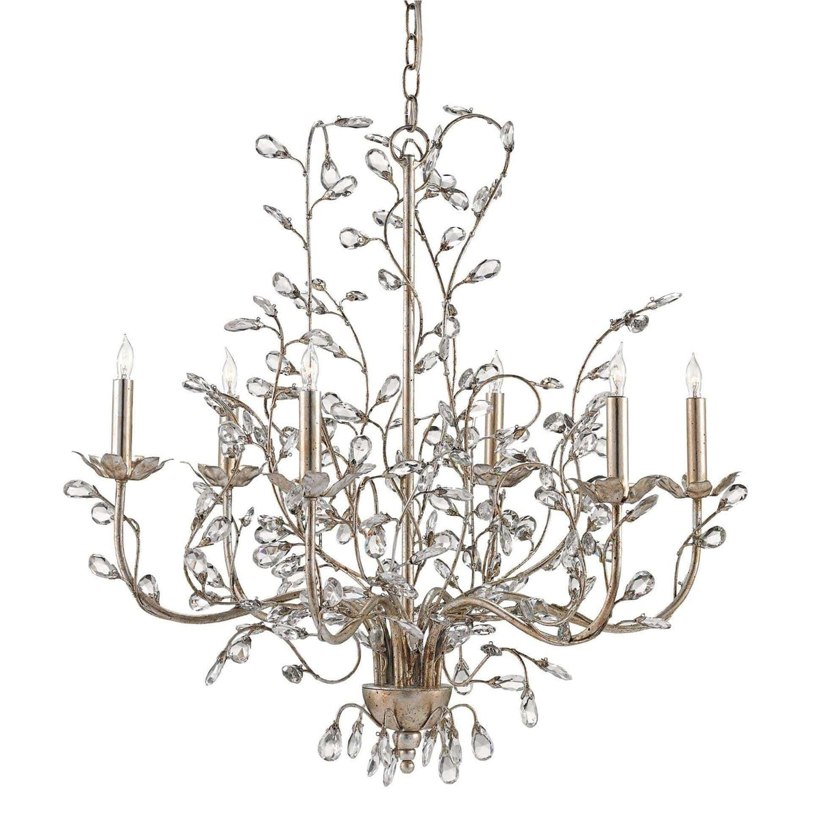 Currey and Company - Crystal Bud Chandelier - 9973 | Montreal Lighting & Hardware