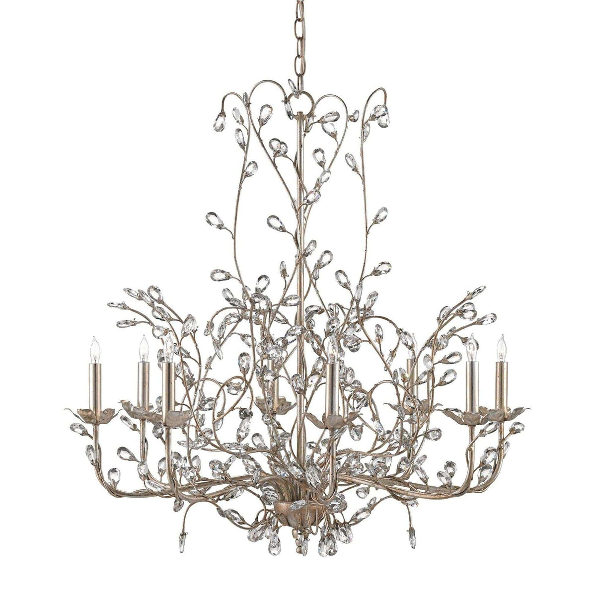 Currey and Company - Crystal Bud Chandelier - 9975 | Montreal Lighting & Hardware
