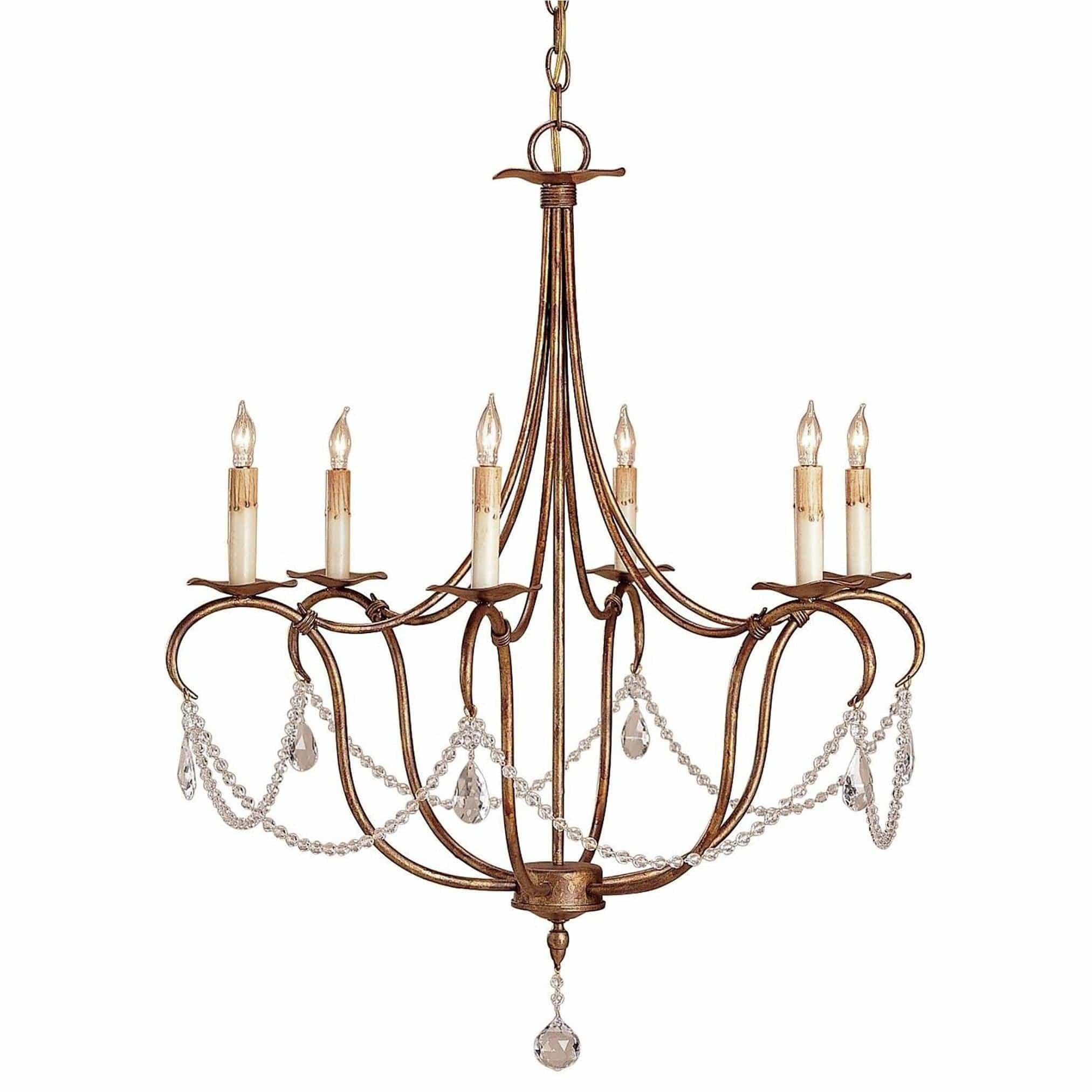 Currey and Company - Crystal Lights Chandelier - 9880 | Montreal Lighting & Hardware