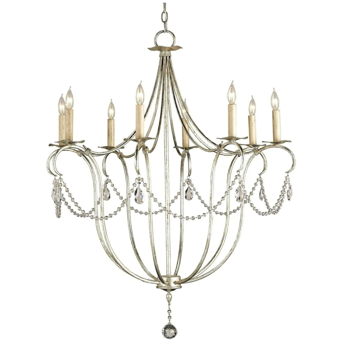 Currey and Company - Crystal Lights Chandelier - 9891 | Montreal Lighting & Hardware