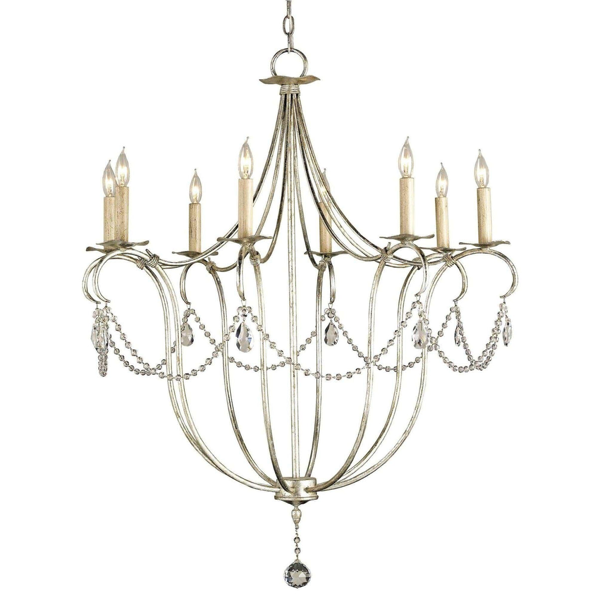 Currey and Company - Crystal Lights Chandelier - 9891 | Montreal Lighting & Hardware