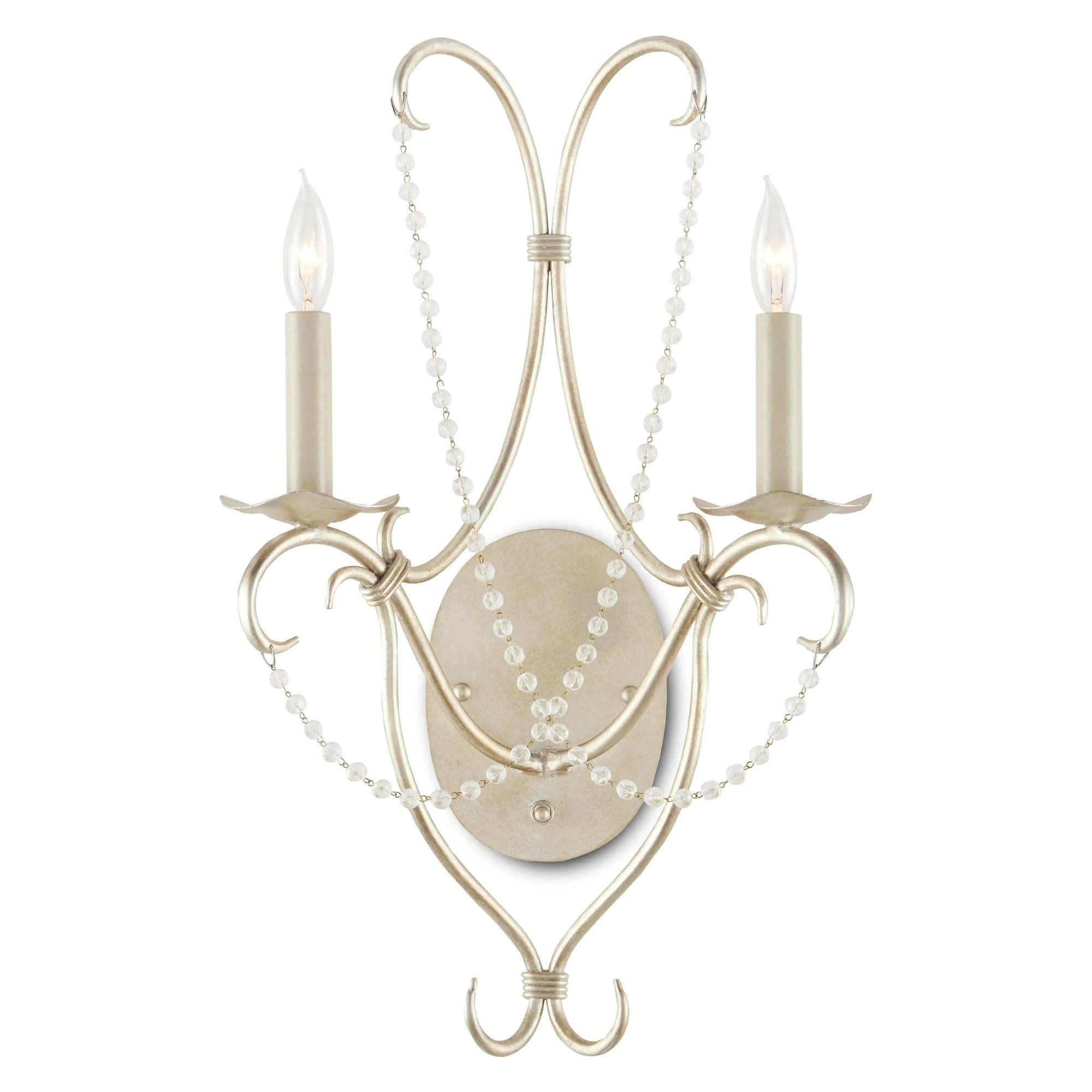 Currey and Company - Crystal Lights Wall Sconce - 5880 | Montreal Lighting & Hardware