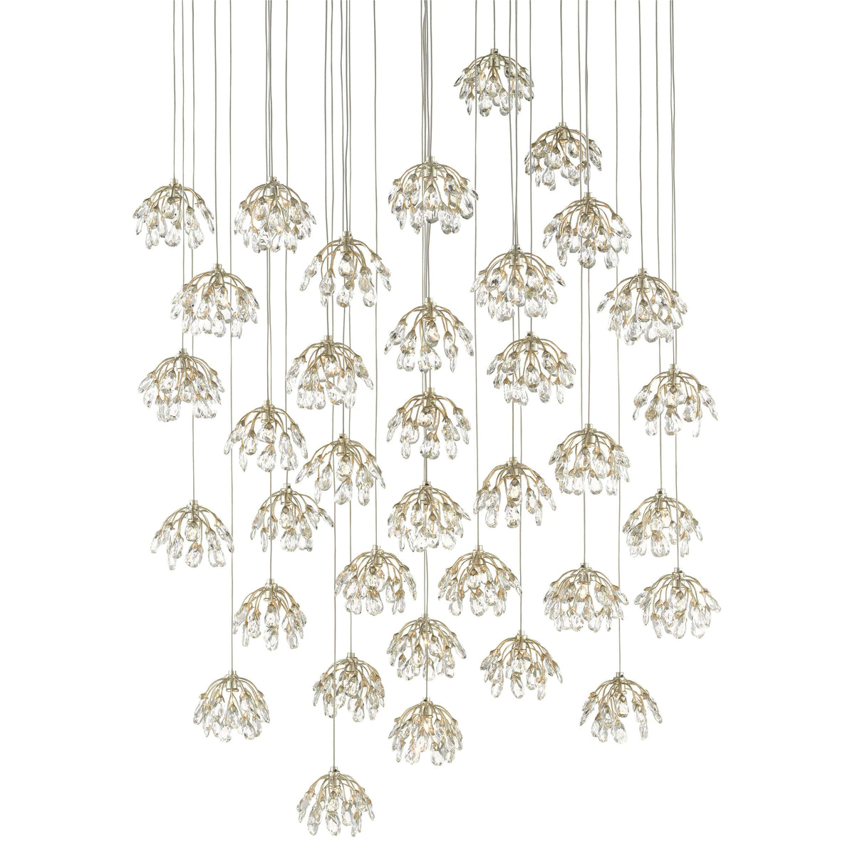 Currey and Company - Crystal Multi Pendant - 9000-0673 | Montreal Lighting & Hardware