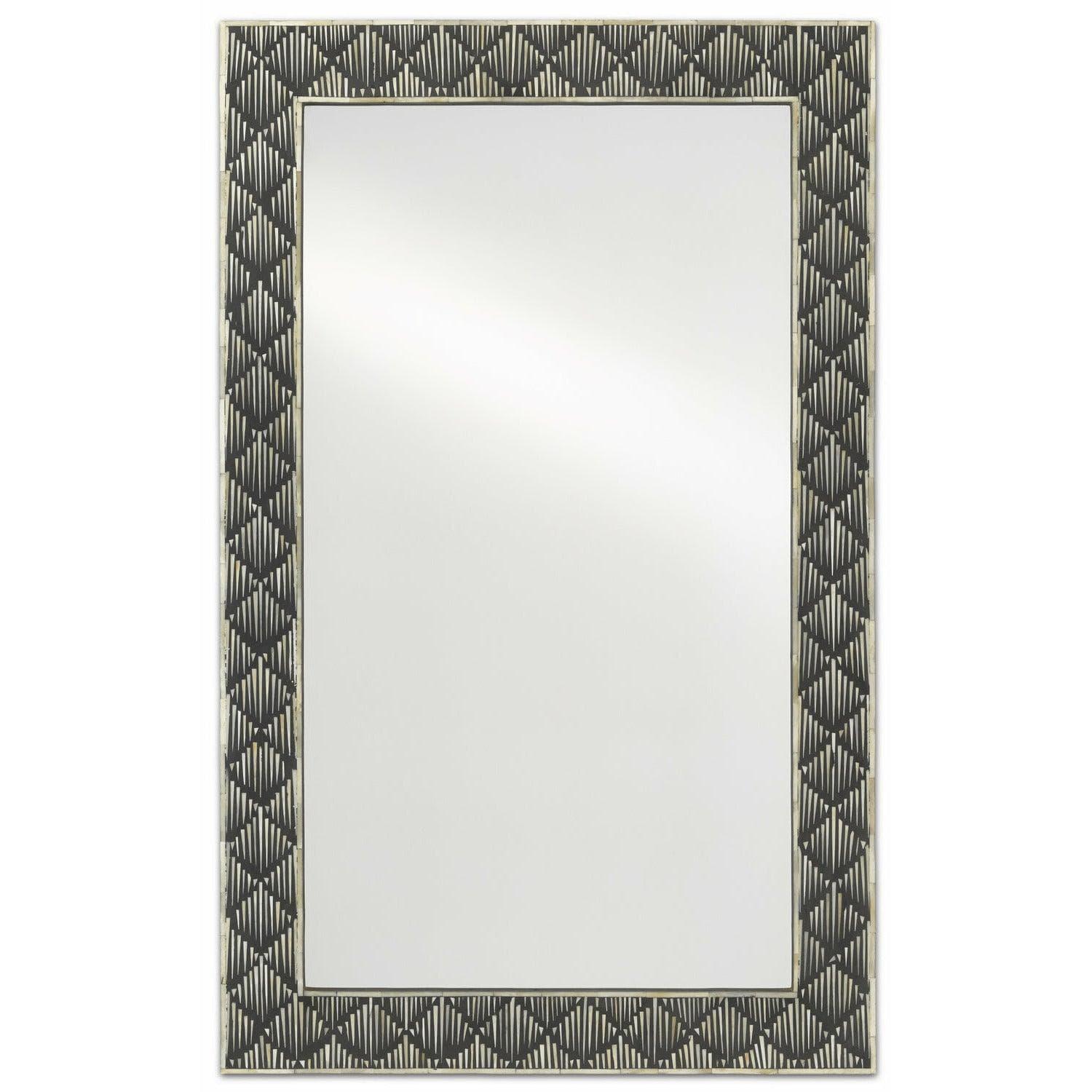 Currey and Company - Davos Large Mirror - 1000-0090 | Montreal Lighting & Hardware