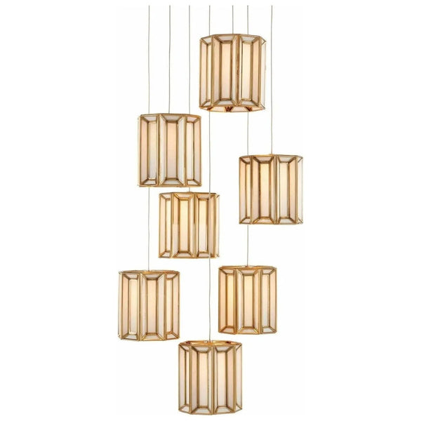 Daze 7-Light Multi-Drop Pendant