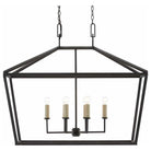 Currey and Company - Denison Rectangular Lantern - 9000-0289 | Montreal Lighting & Hardware
