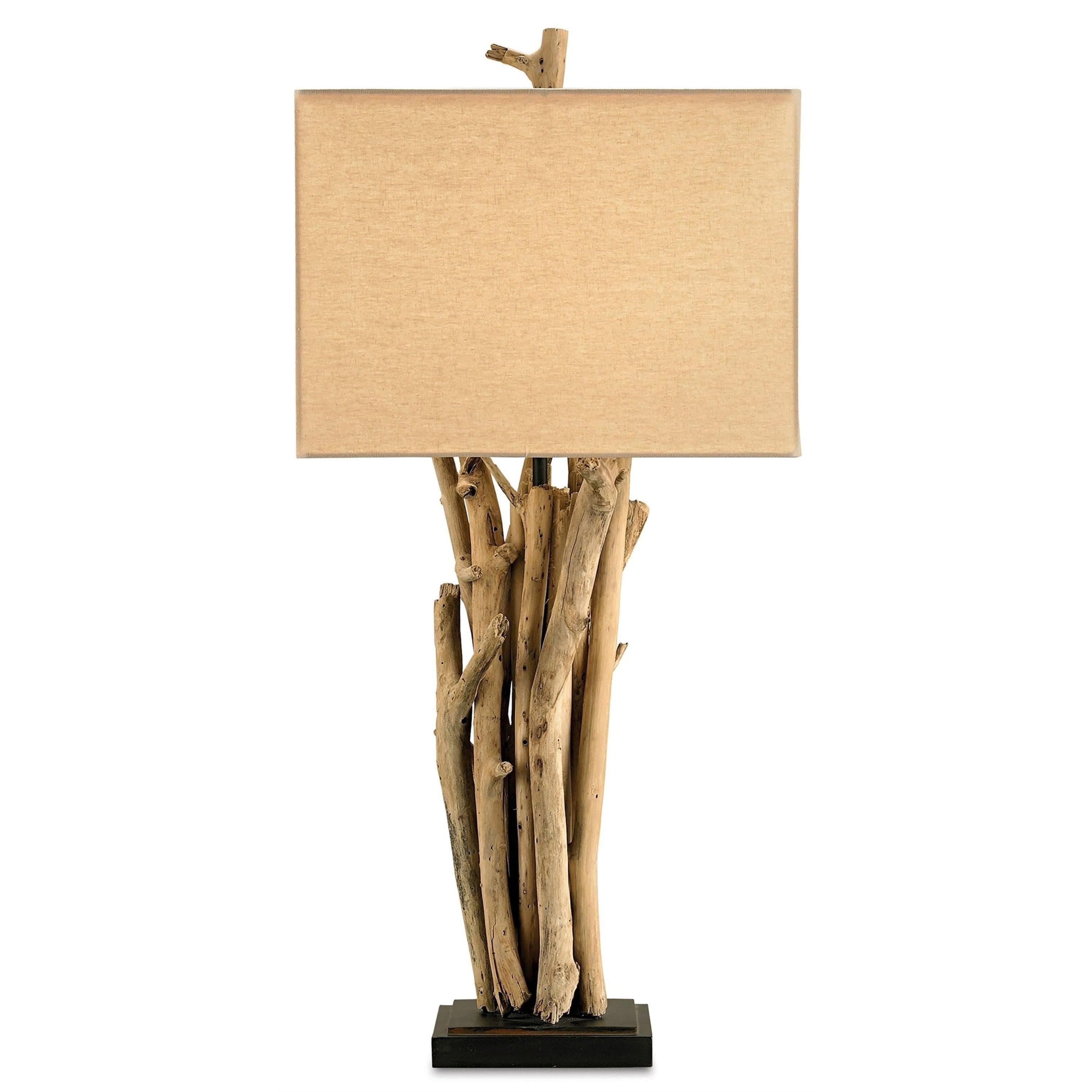 Currey and Company - Driftwood Table Lamp - 6344 | Montreal Lighting & Hardware
