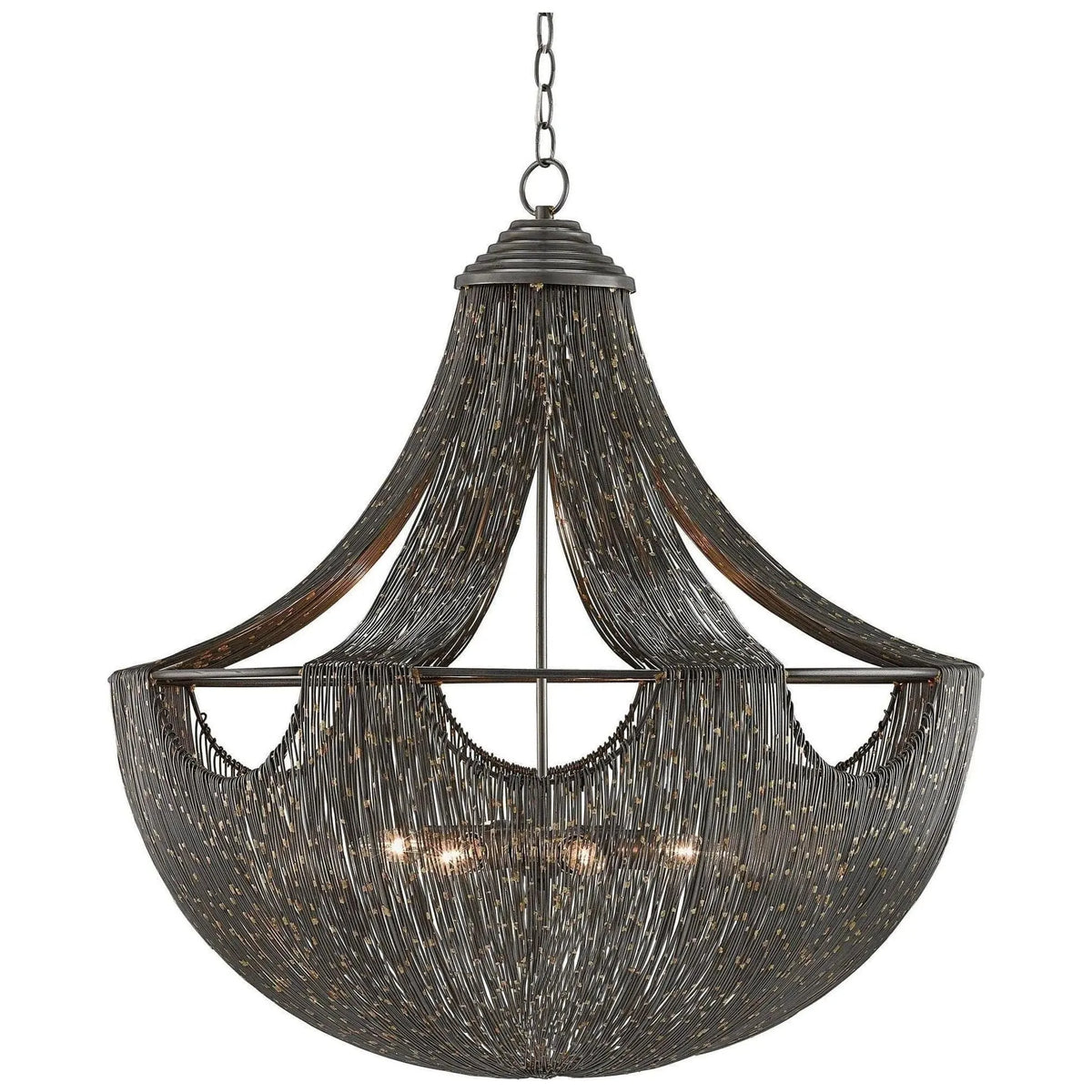 Currey and Company - Eduardo Chandelier - 9000-0018 | Montreal Lighting & Hardware