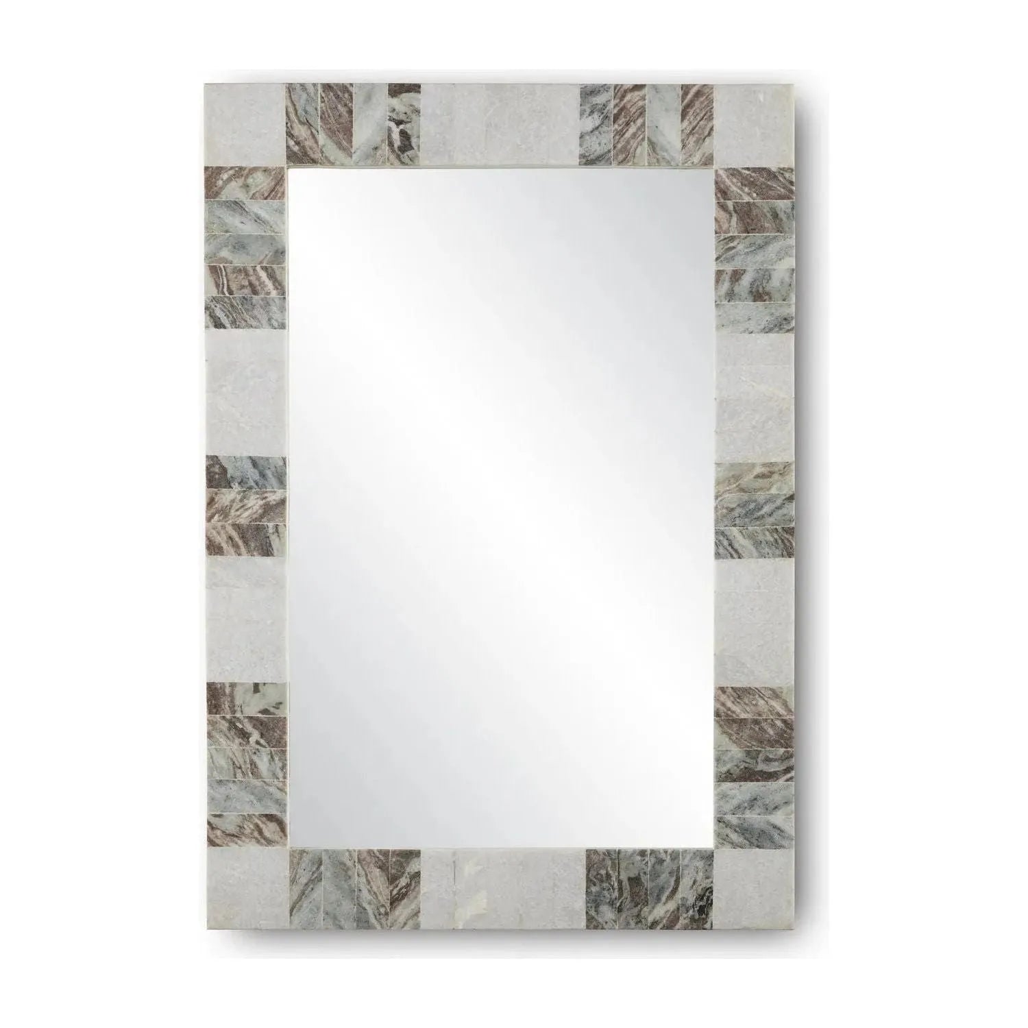 Currey and Company - Elena Rectangular Mirror - 1000-0132 | Montreal Lighting & Hardware