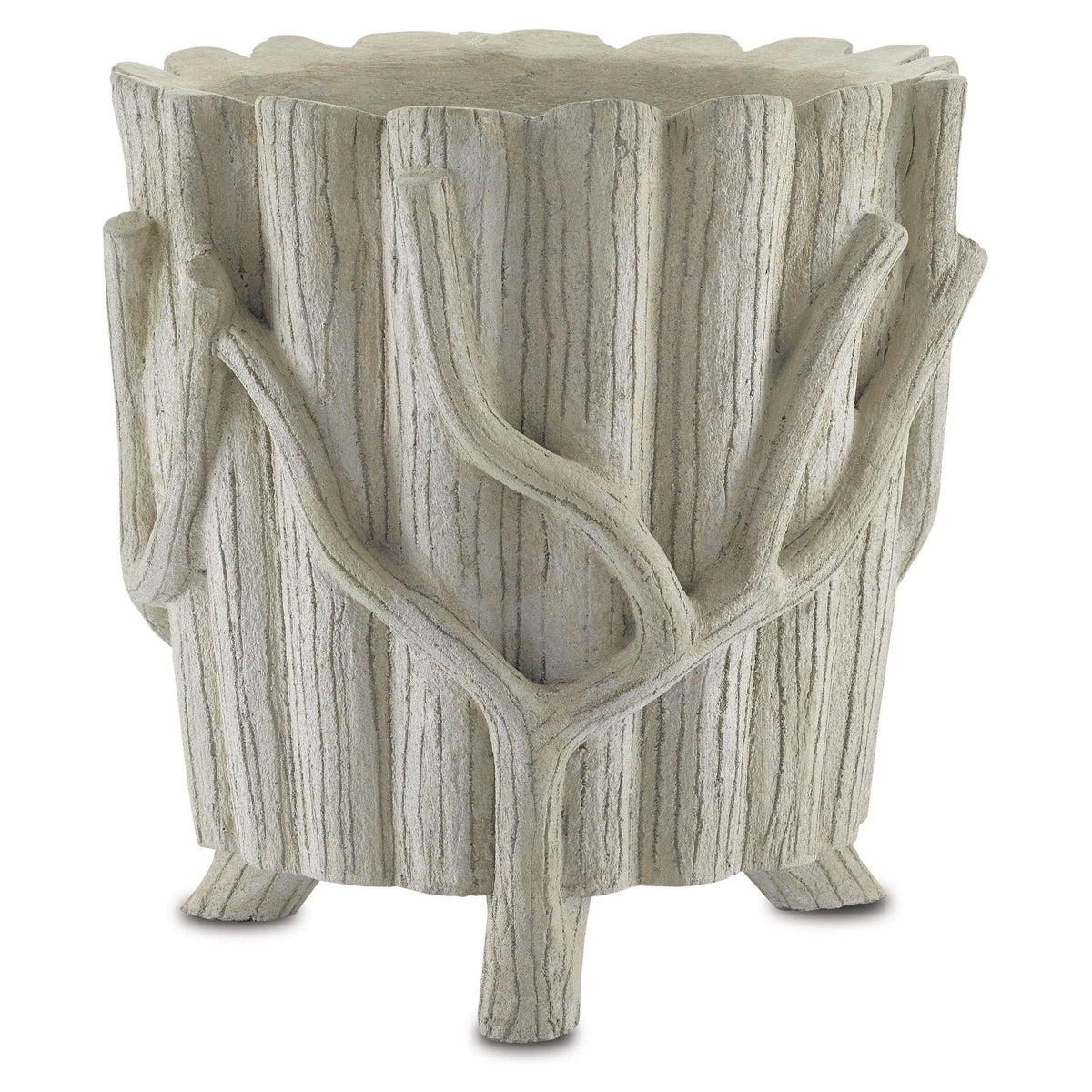 Currey and Company - Faux Bois Planter - 2200-0020 | Montreal Lighting & Hardware