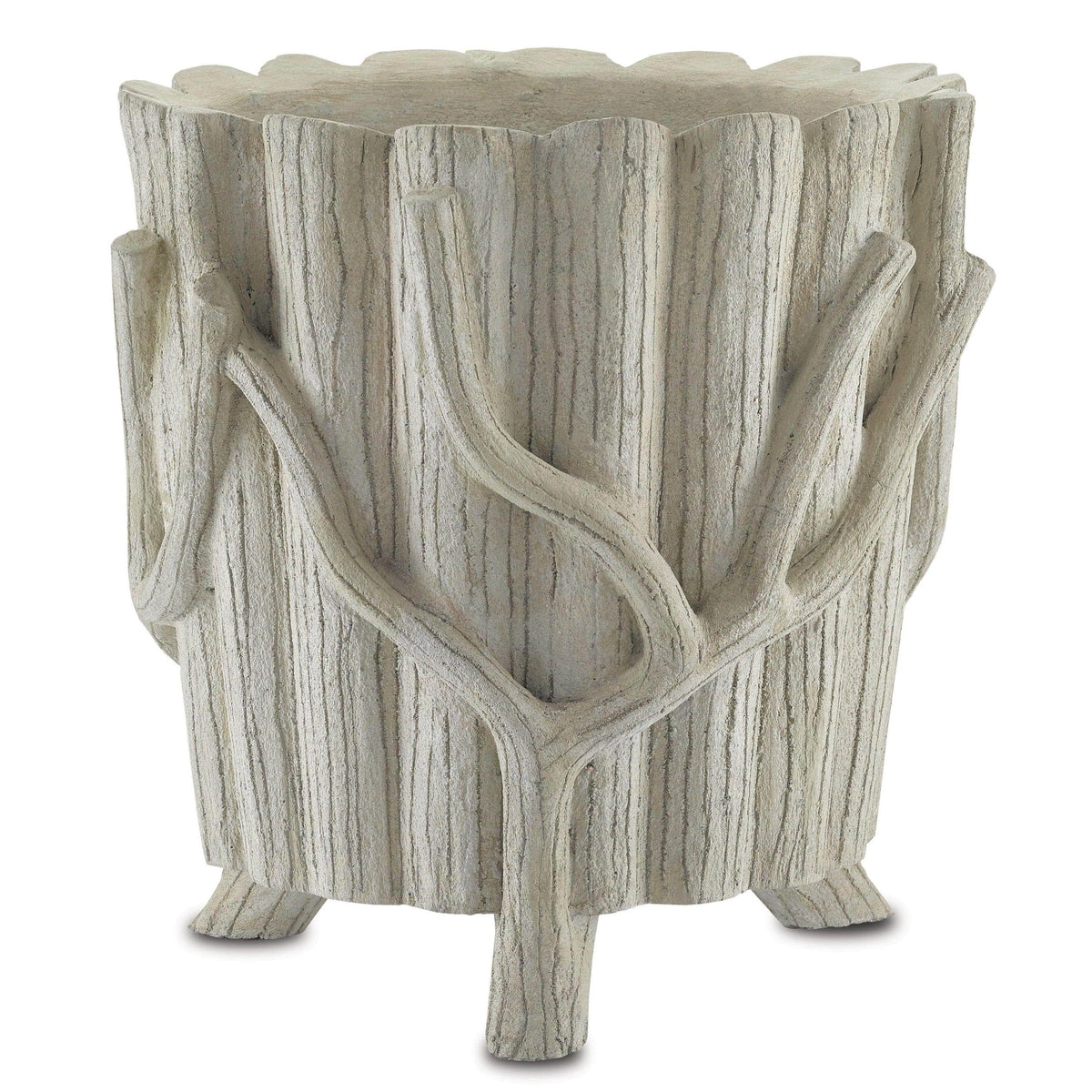 Currey and Company - Faux Bois Planter - 2200-0020 | Montreal Lighting & Hardware