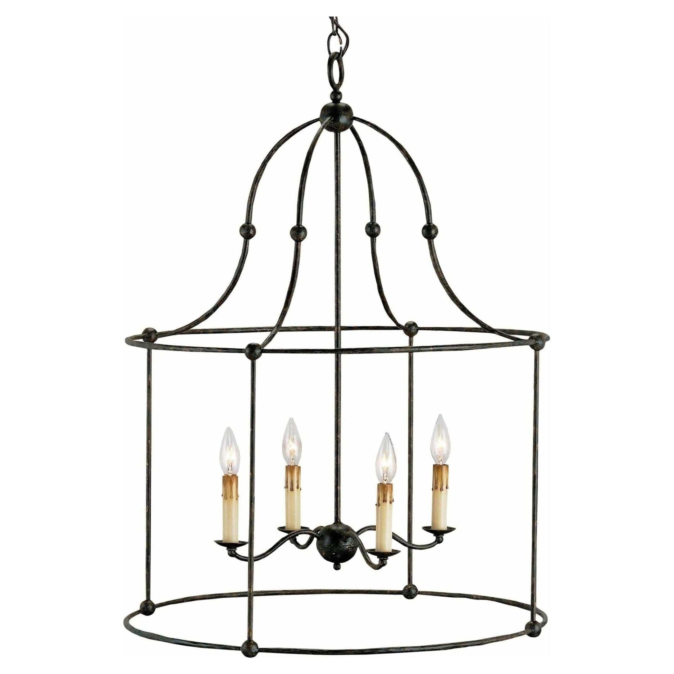 Currey and Company - Fitzjames Lantern - 9160 | Montreal Lighting & Hardware