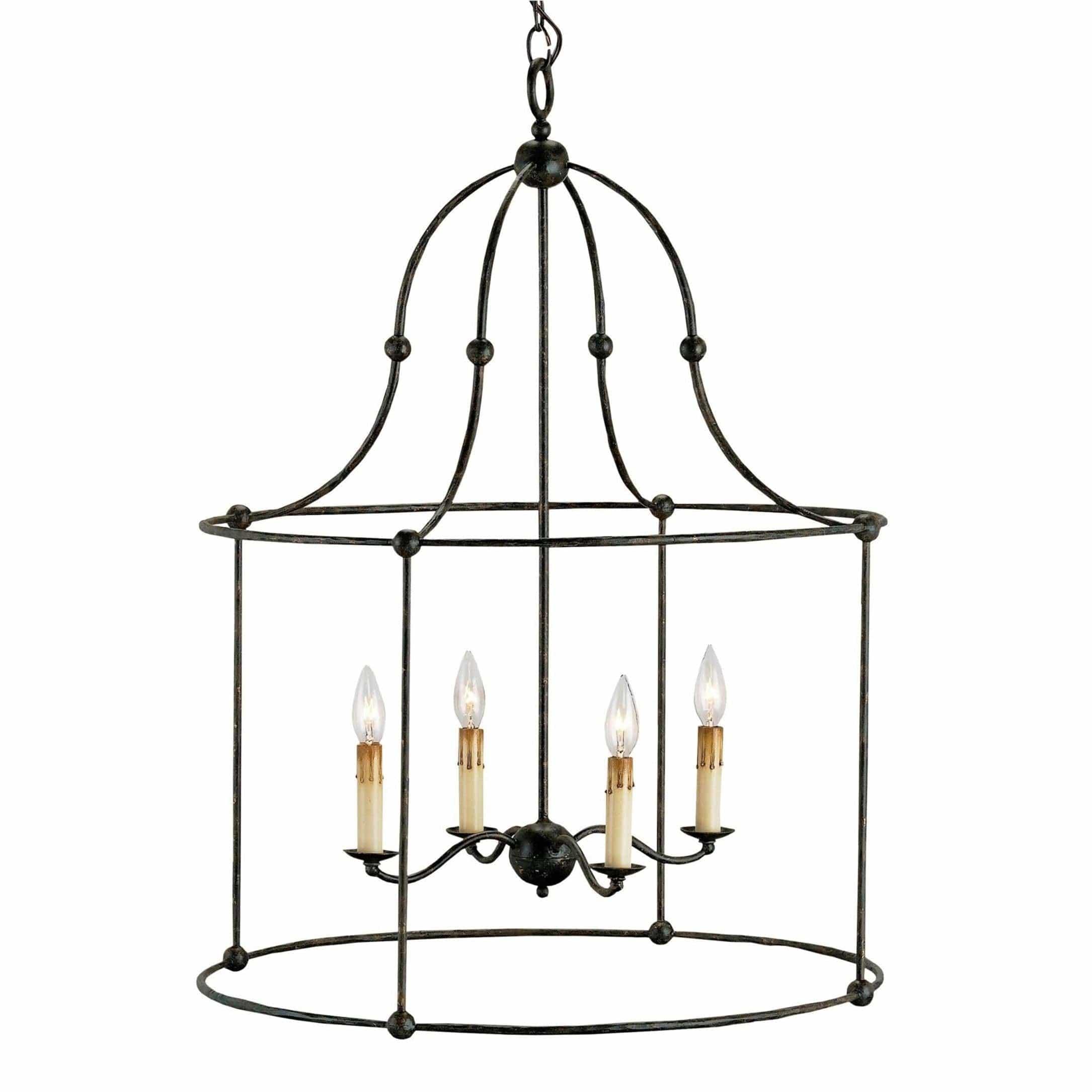 Currey and Company - Fitzjames Lantern - 9160 | Montreal Lighting & Hardware