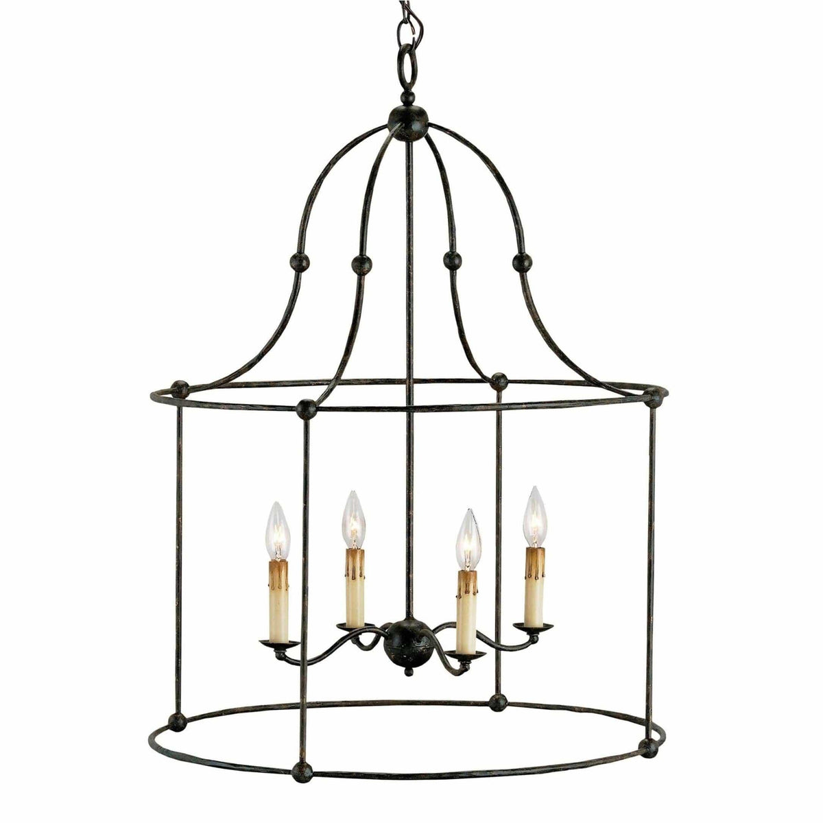 Currey and Company - Fitzjames Lantern - 9160 | Montreal Lighting & Hardware