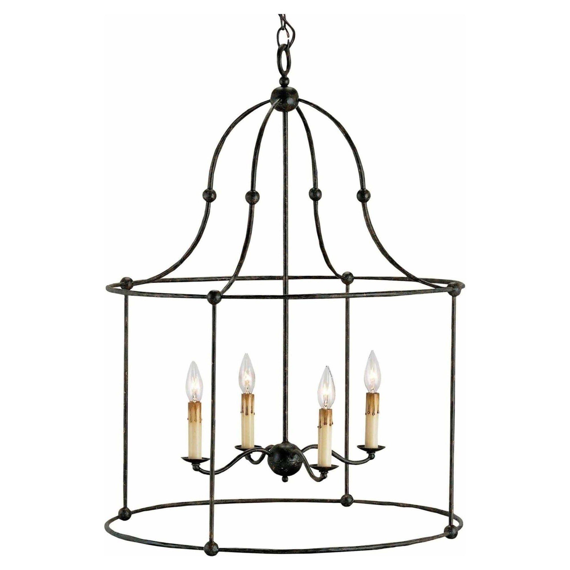 Currey and Company - Fitzjames Lantern - 9160 | Montreal Lighting & Hardware