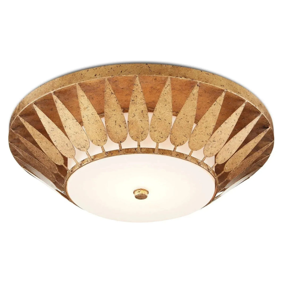 Currey and Company - Floris Flush Mount - 9999-0055 | Montreal Lighting & Hardware