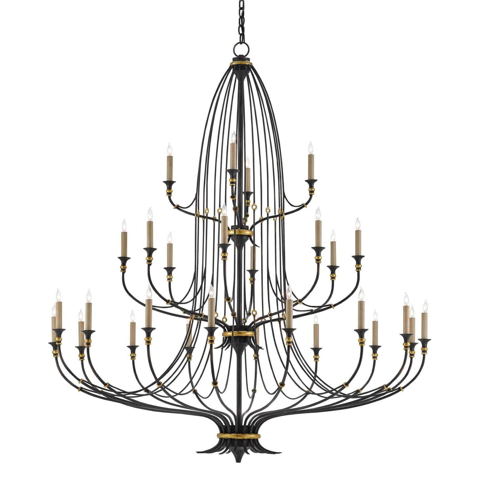 Currey and Company - Folgate Chandelier - 9000-0213 | Montreal Lighting & Hardware
