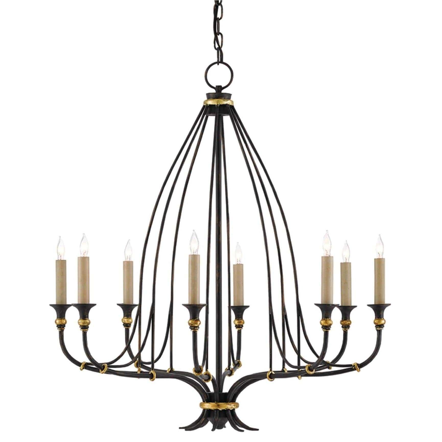 Currey and Company - Folgate Chandelier - 9000-0214 | Montreal Lighting & Hardware