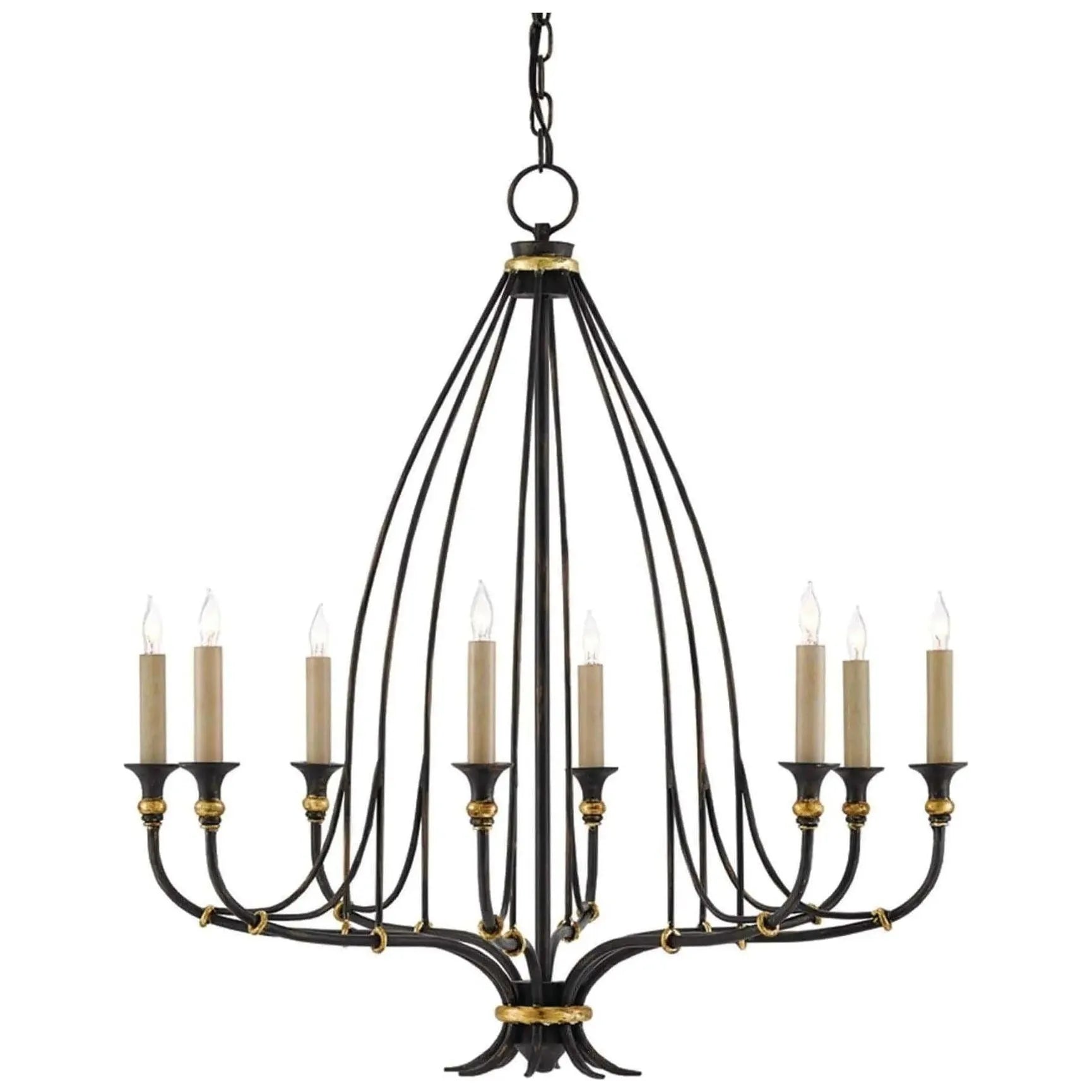 Currey and Company - Folgate Chandelier - 9000-0214 | Montreal Lighting & Hardware