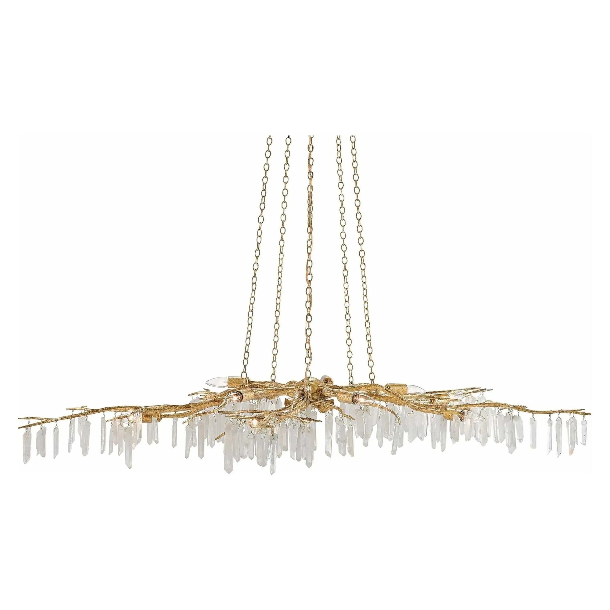 Currey and Company - Forest Light Chandelier - 9000-0368 | Montreal Lighting & Hardware