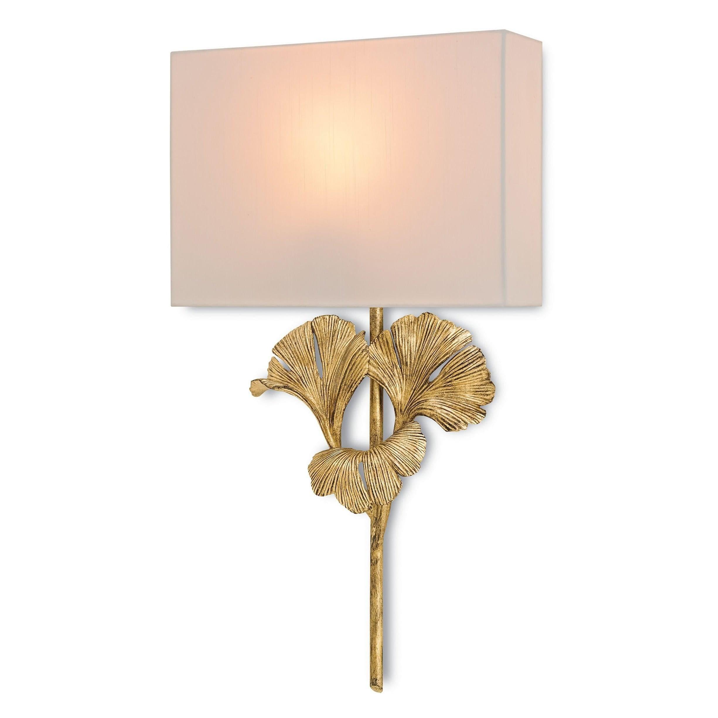 Currey and Company - Gingko Wall Sconce - 5178 | Montreal Lighting & Hardware