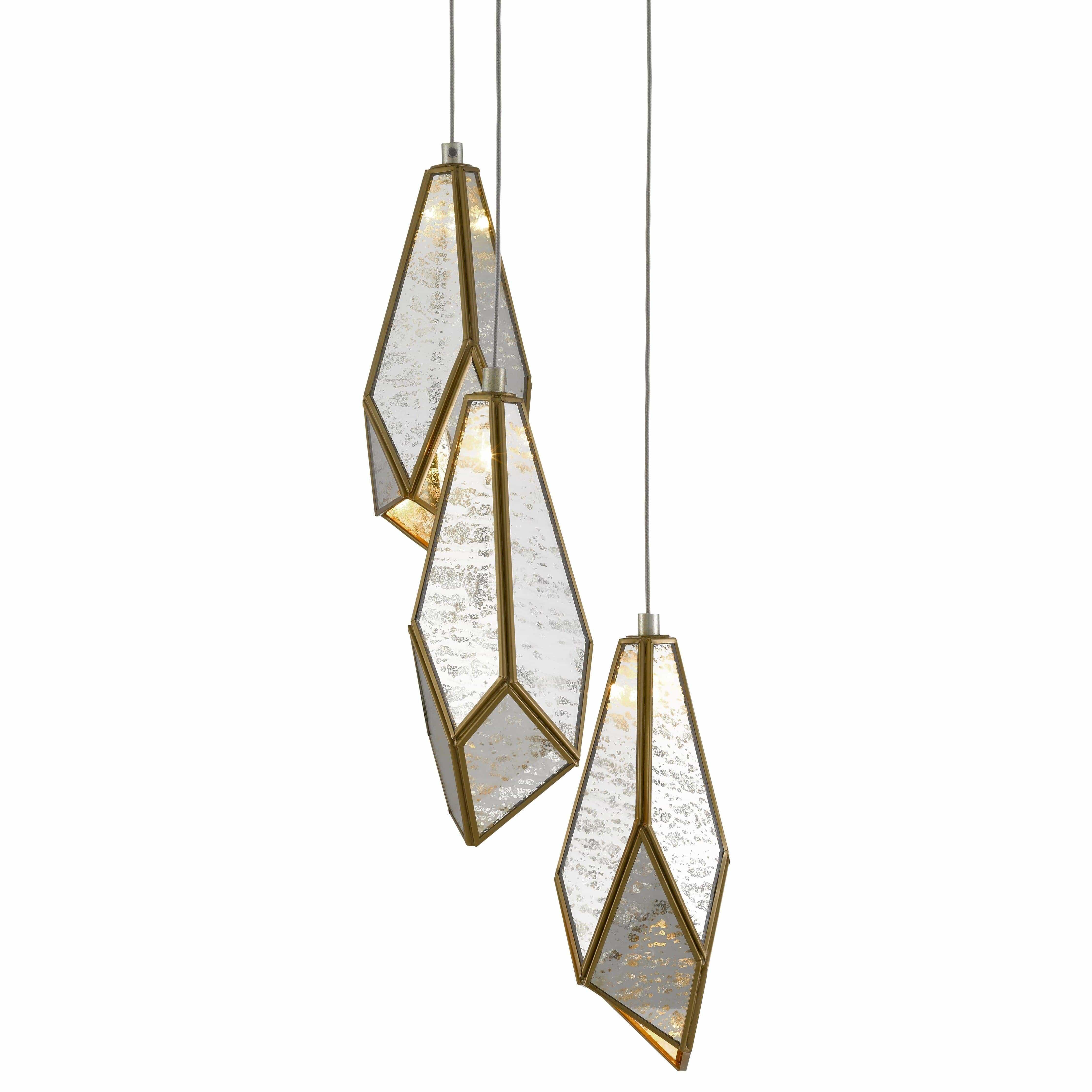 Currey and Company - Glace Multi Pendant - 9000-0703 | Montreal Lighting & Hardware