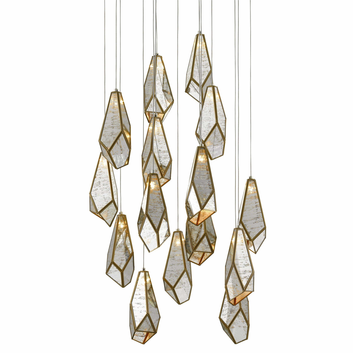 Currey and Company - Glace Multi Pendant - 9000-0705 | Montreal Lighting & Hardware
