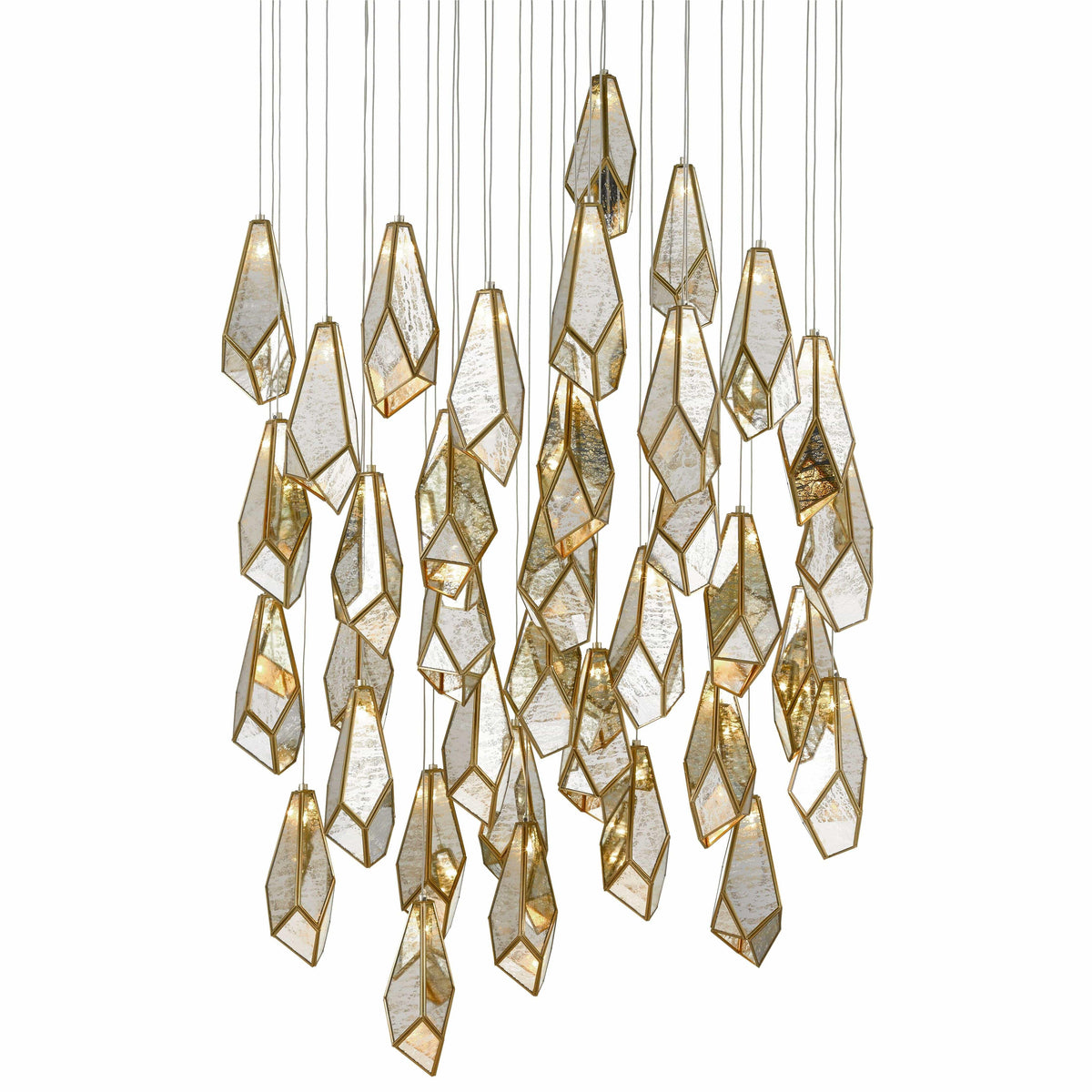 Currey and Company - Glace Multi Pendant - 9000-0708 | Montreal Lighting & Hardware