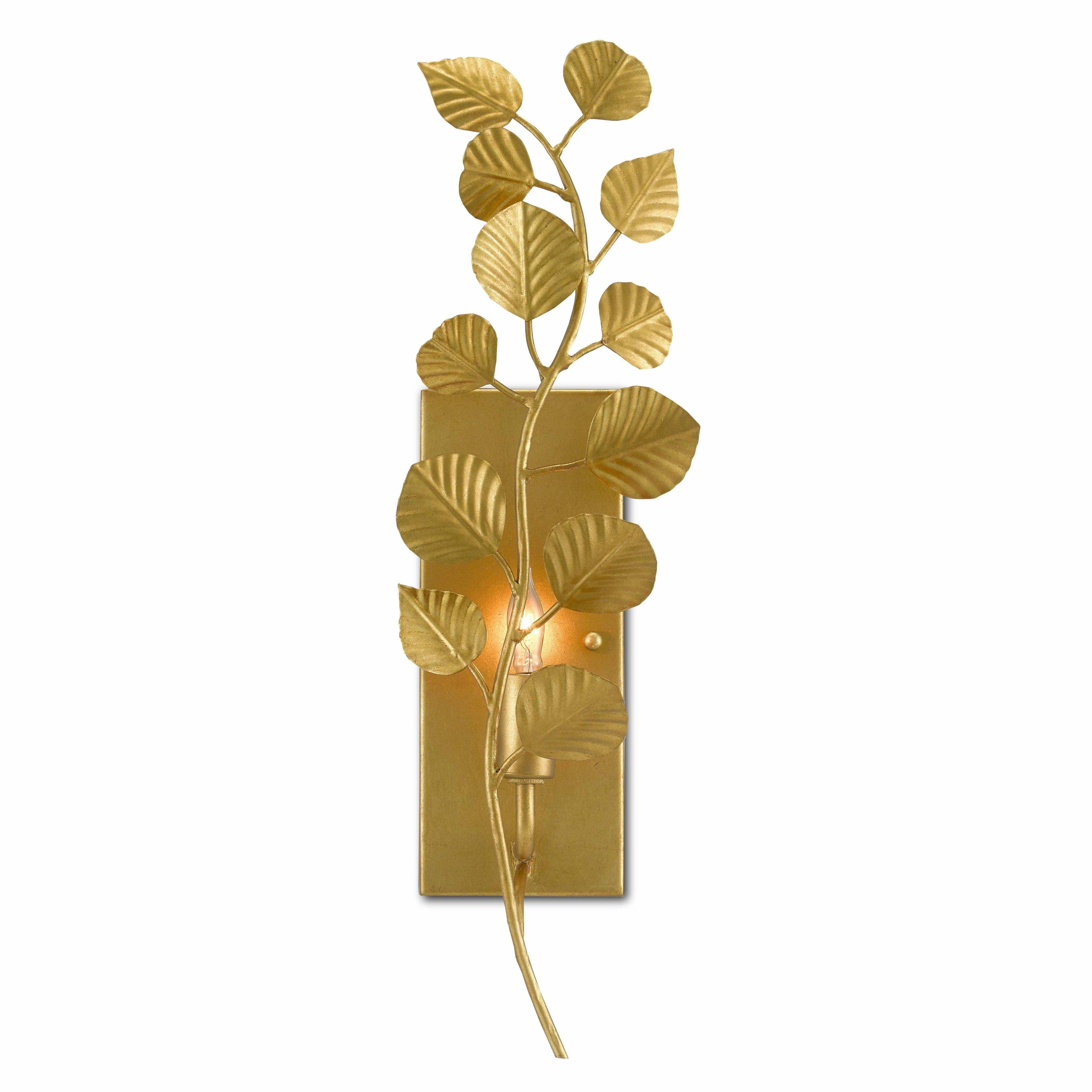 Currey and Company - Golden Wall Sconce - 5000-0189 | Montreal Lighting & Hardware