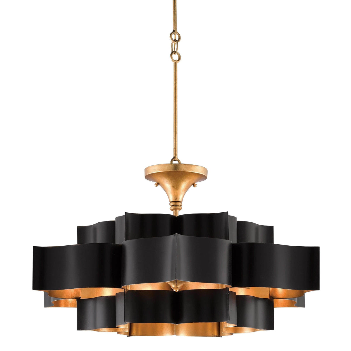 Currey and Company - Grand Lotus Chandelier - 9000-0429 | Montreal Lighting & Hardware