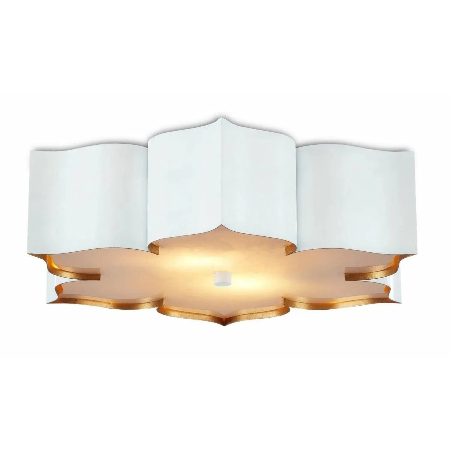 Currey and Company - Grand Lotus Flush Mount - 9999-0059 | Montreal Lighting & Hardware
