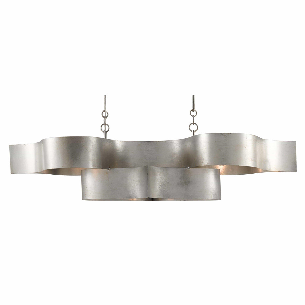 Currey and Company - Grand Lotus Linear Chandelier - 9000-0372 | Montreal Lighting & Hardware