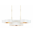 Currey and Company - Grand Lotus Linear Chandelier - 9000-0854 | Montreal Lighting & Hardware