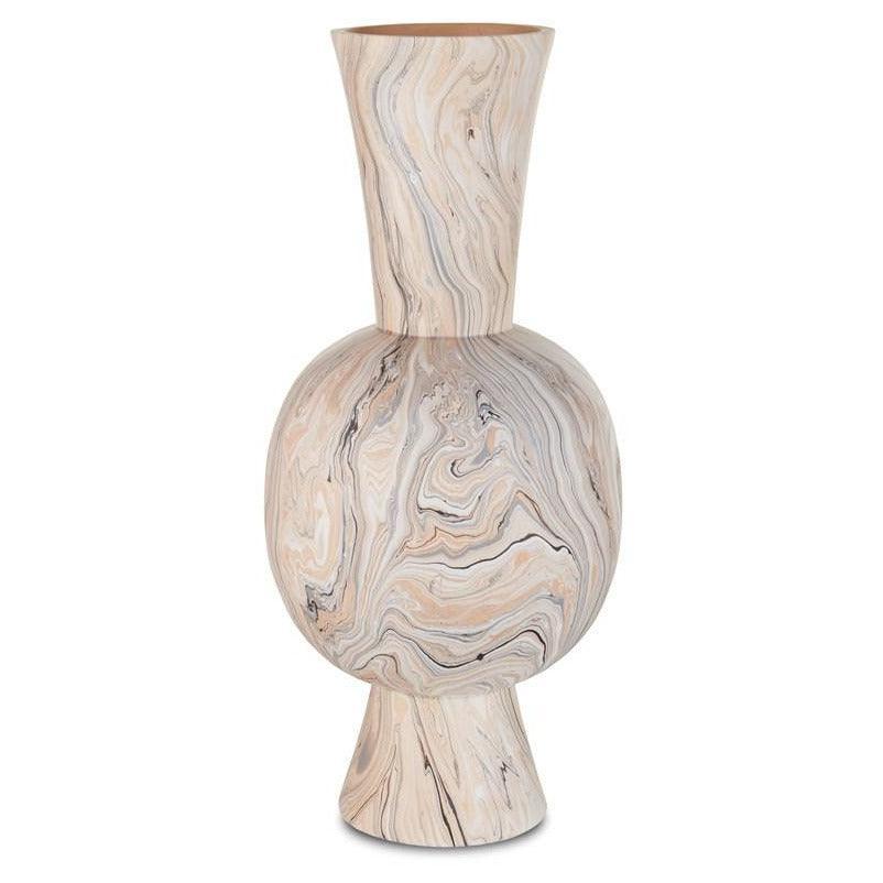 Currey and Company - Gray Tall Vase - 1200-0418 | Montreal Lighting & Hardware