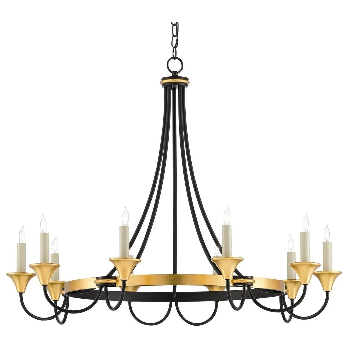 Currey and Company - Hanlon Chandelier - 9000-0474 | Montreal Lighting & Hardware