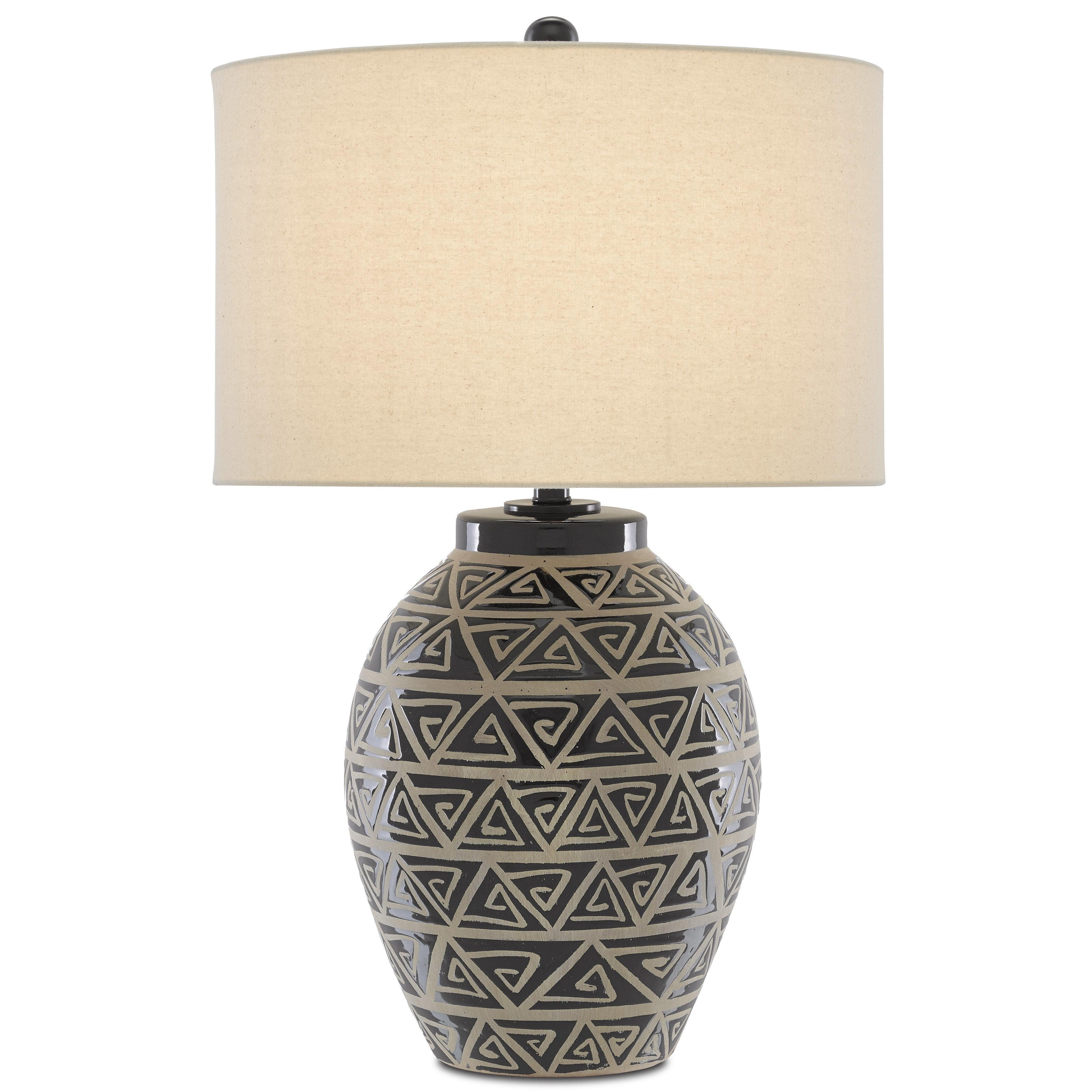 Currey and Company - Himba Table Lamp - 6000-0590 | Montreal Lighting & Hardware