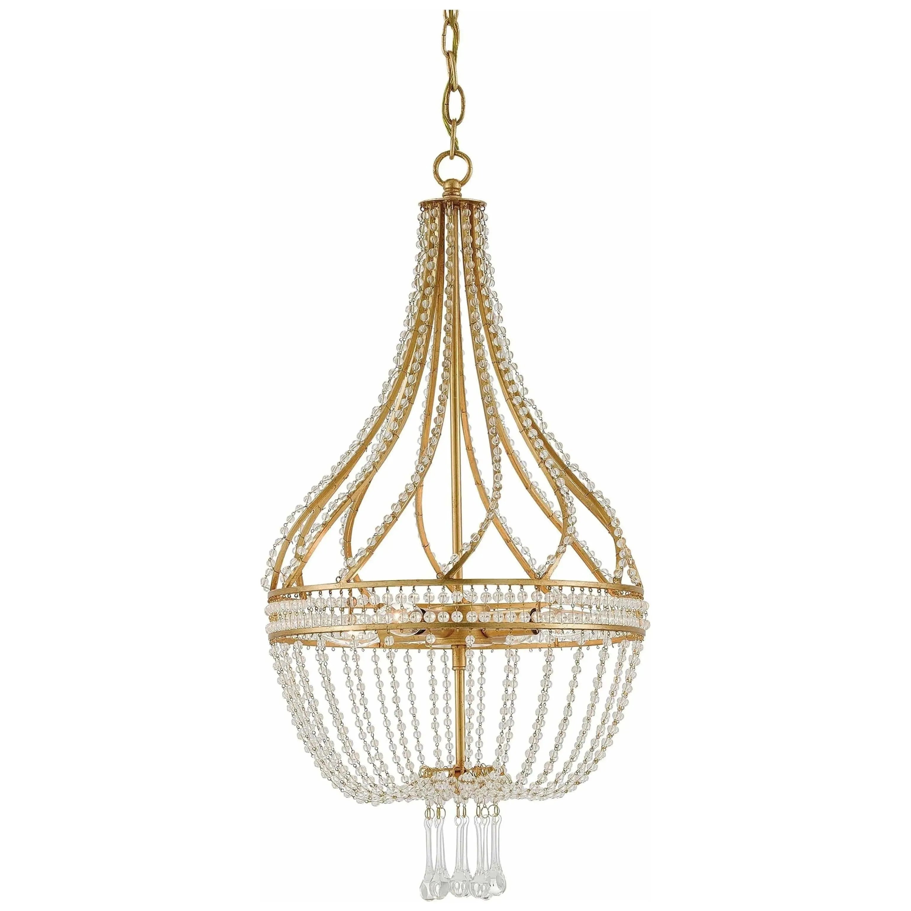 Currey and Company - Ingenue Chandelier - 9000-0061 | Montreal Lighting & Hardware