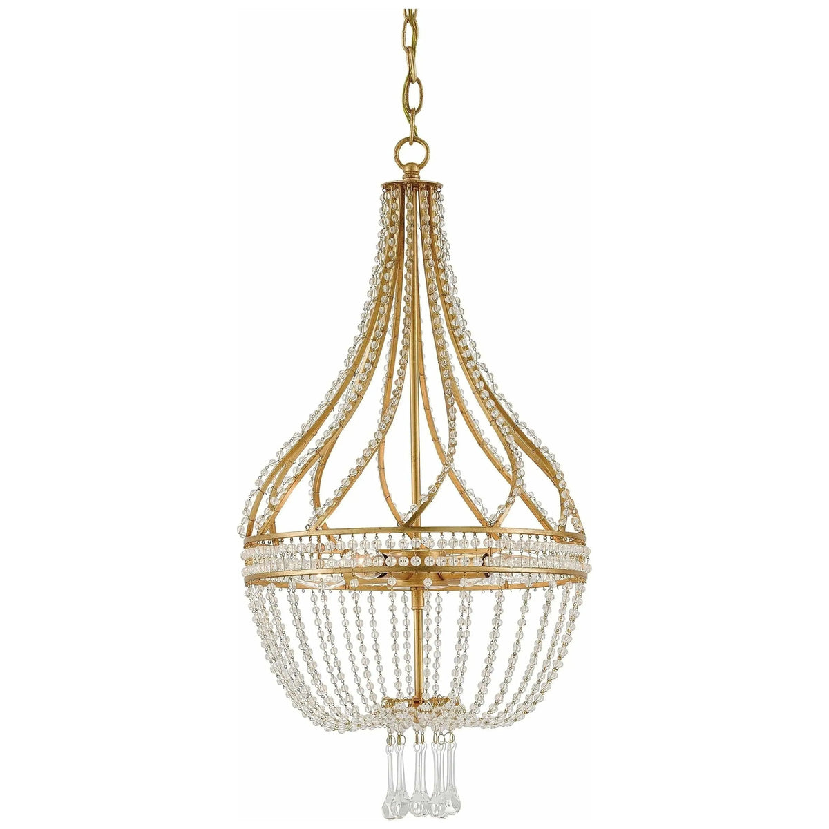 Currey and Company - Ingenue Chandelier - 9000-0061 | Montreal Lighting & Hardware