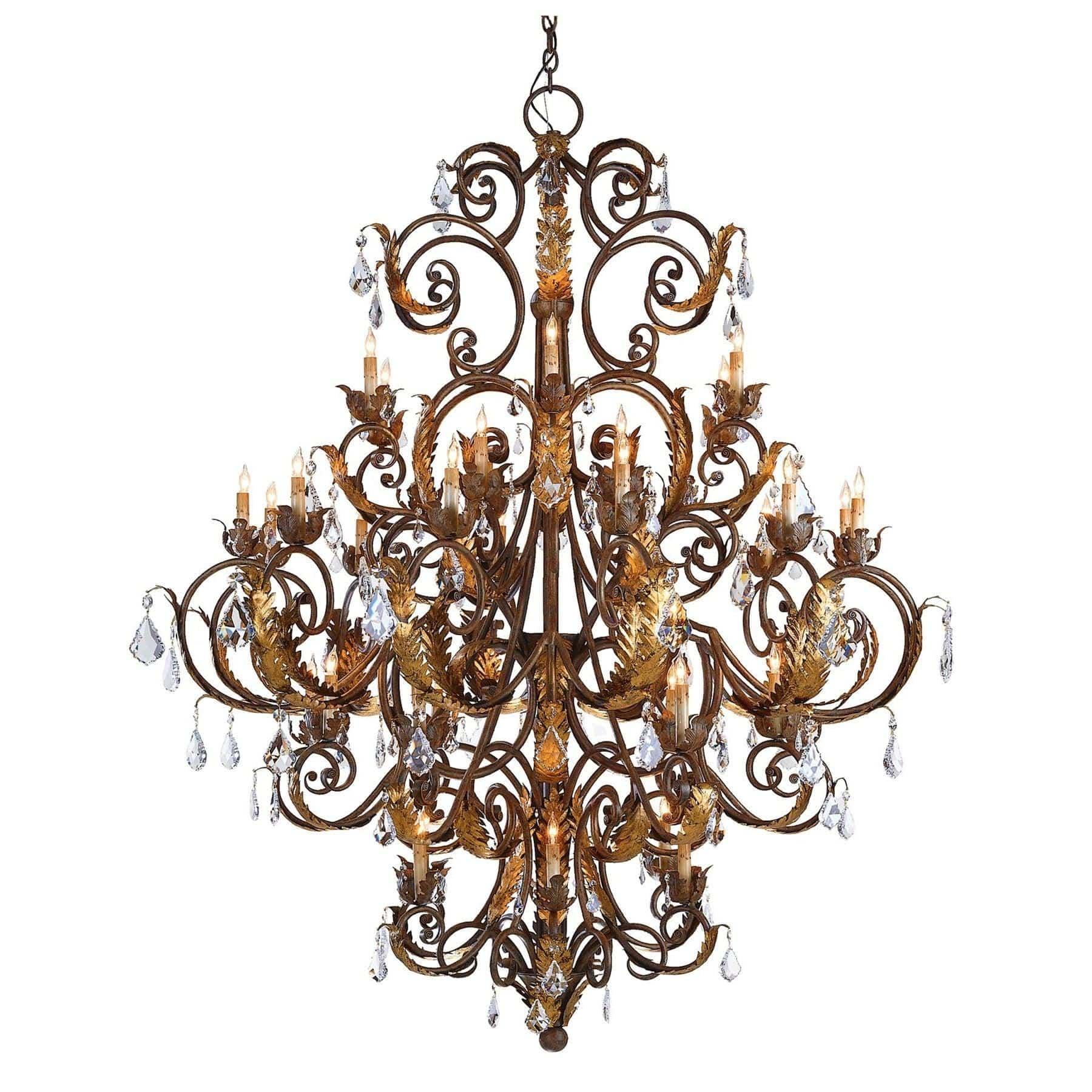 Currey and Company - Innsbruck Chandelier - 9530 | Montreal Lighting & Hardware