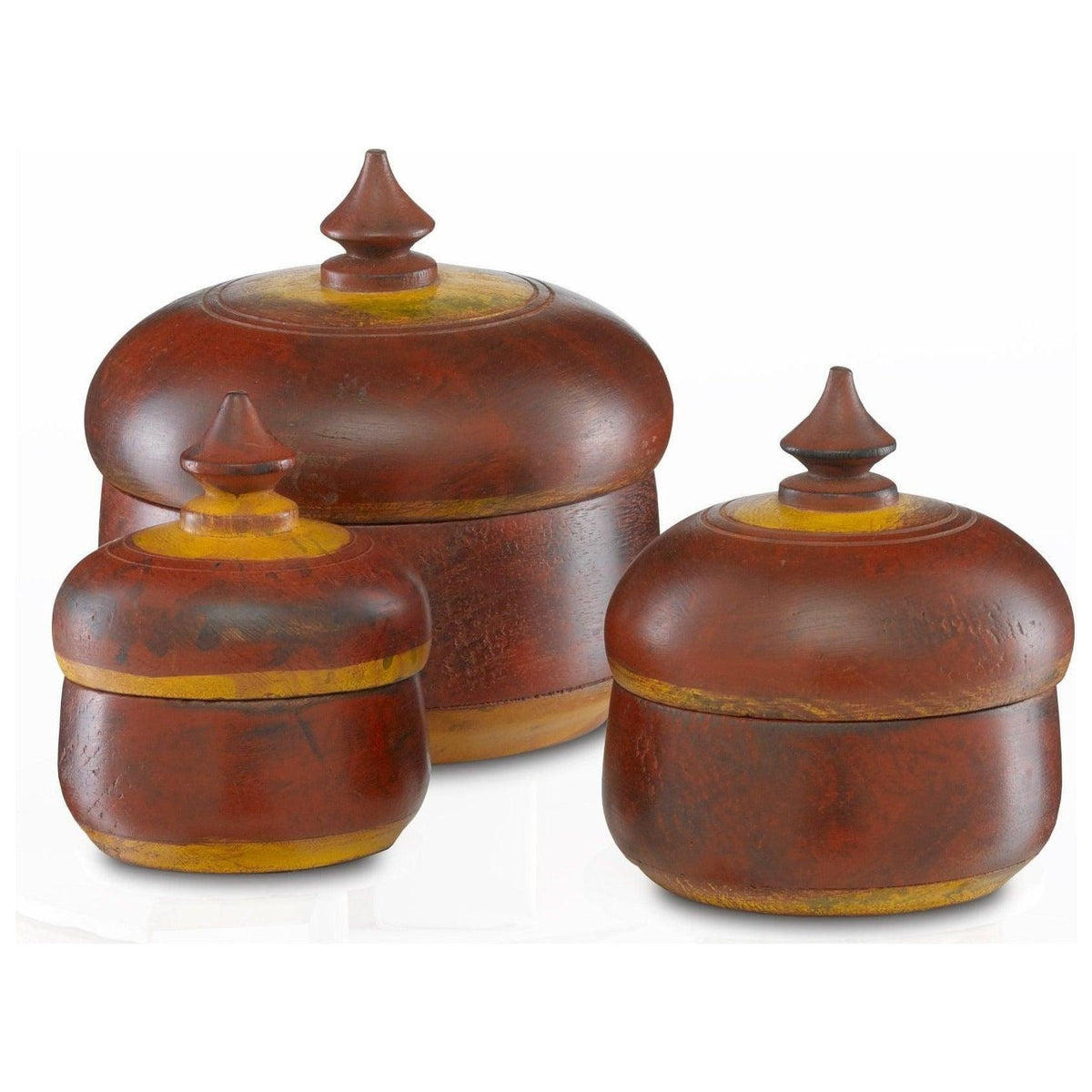 Currey and Company - Jaisalmer Box Set of 3 - 1200-0276 | Montreal Lighting & Hardware