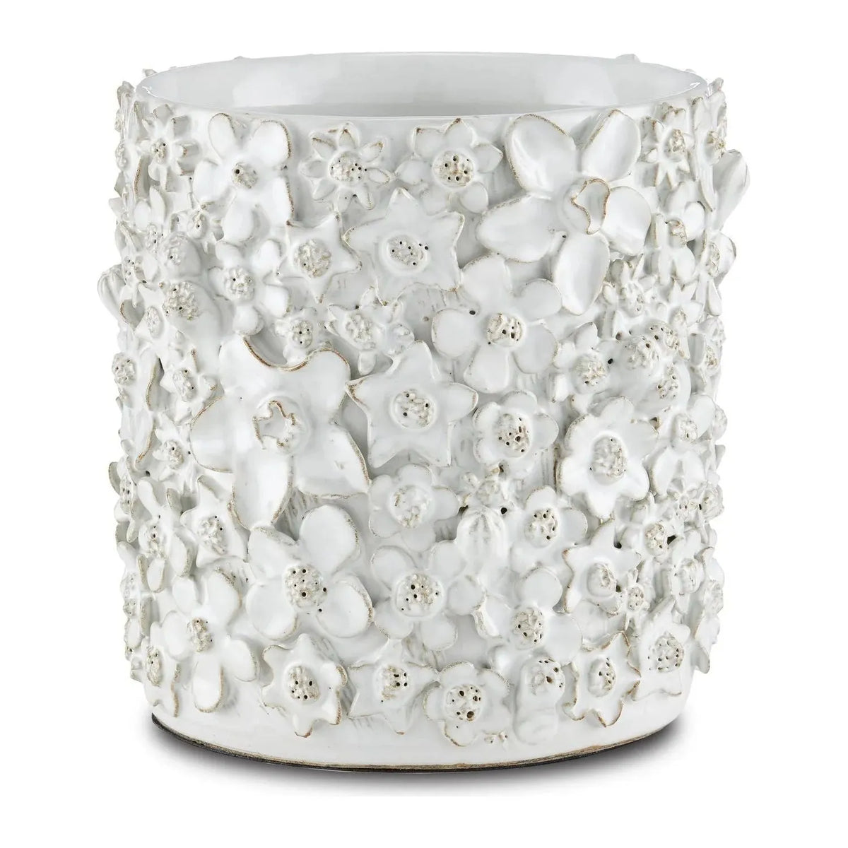 Currey and Company - Jessamine Cachepot - 1200-0628 | Montreal Lighting & Hardware